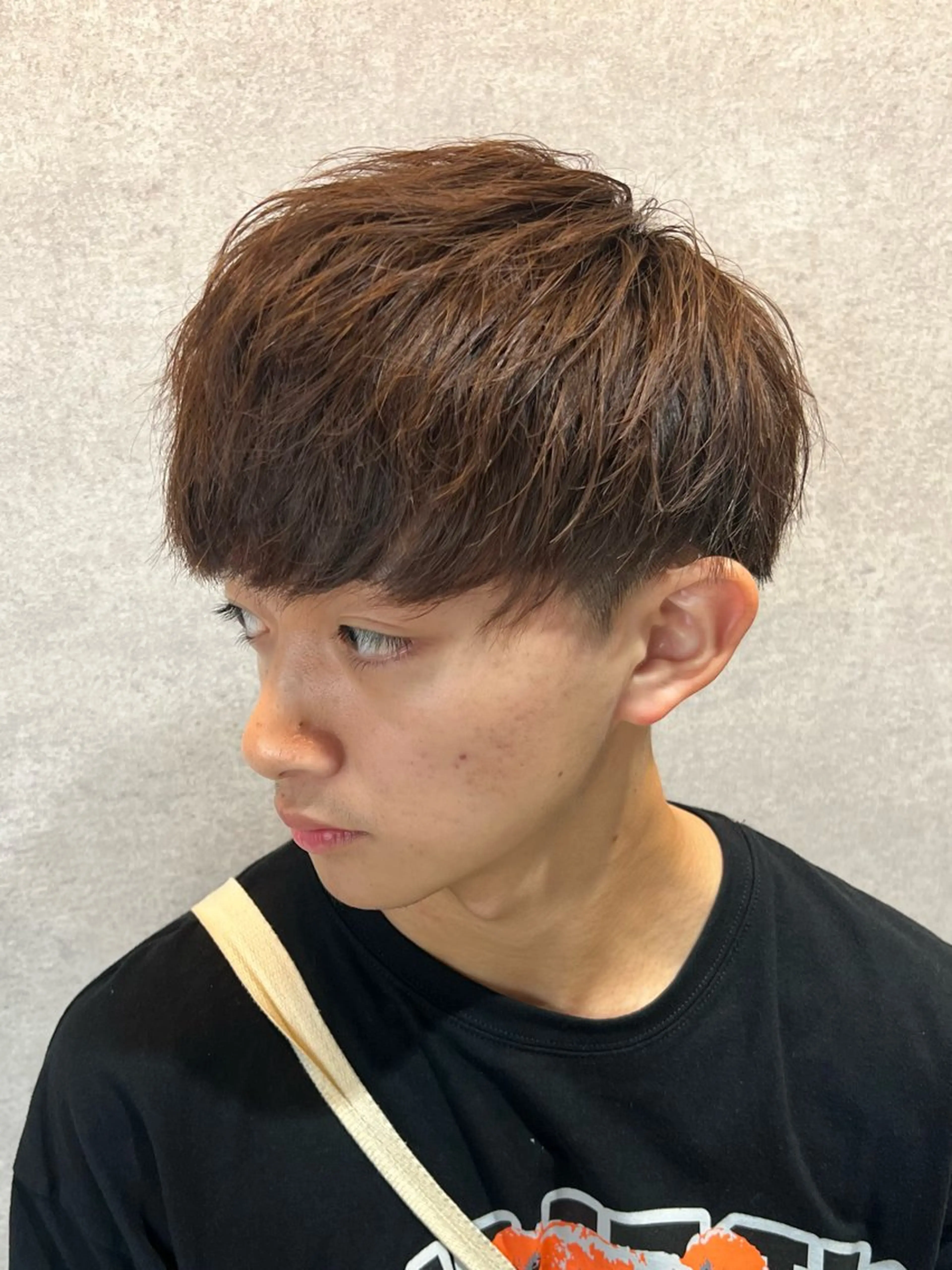 ショート カラー メンズ 似合わせカット 【パーマ率90%】 サエキカズマのヘアスタイル
