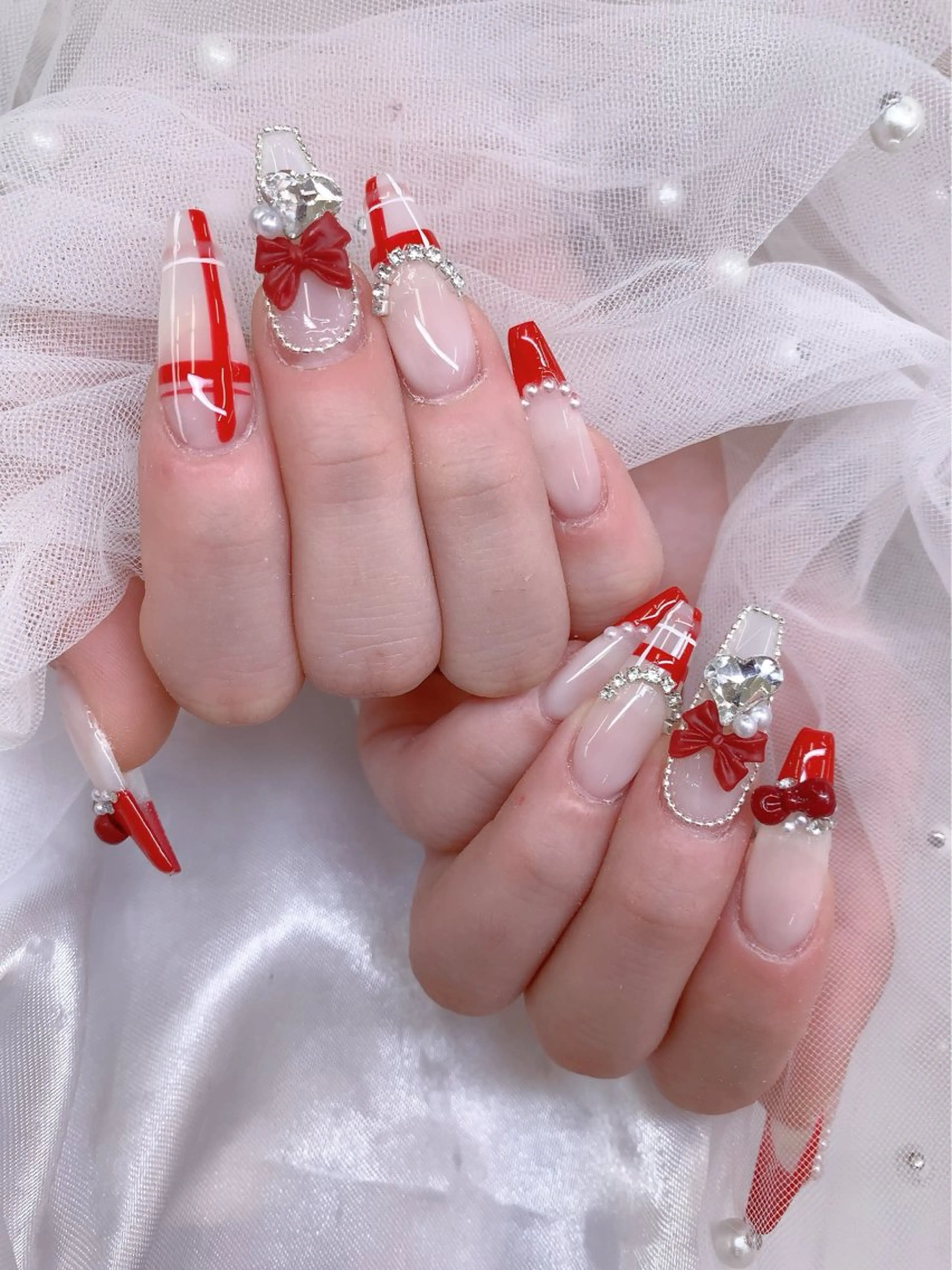 ネイル U・mi  nail salon【長さ出し/パラジェル/持ち込み/定額ネイル/学割U24】所属・Uminail ゆうゆうのネイルデザイン