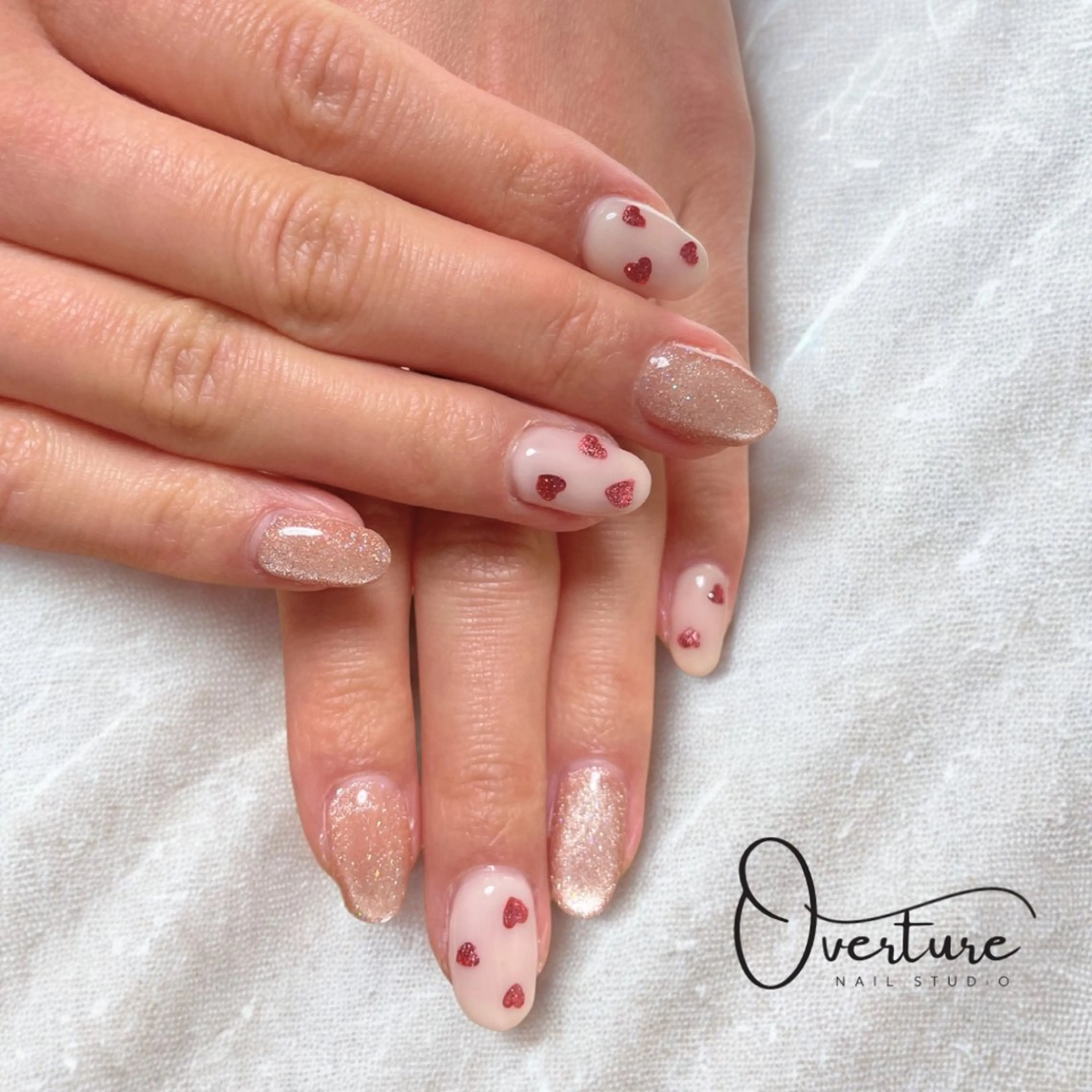 オフなしミディアムコース(片手アート2本ずつまで)の写真