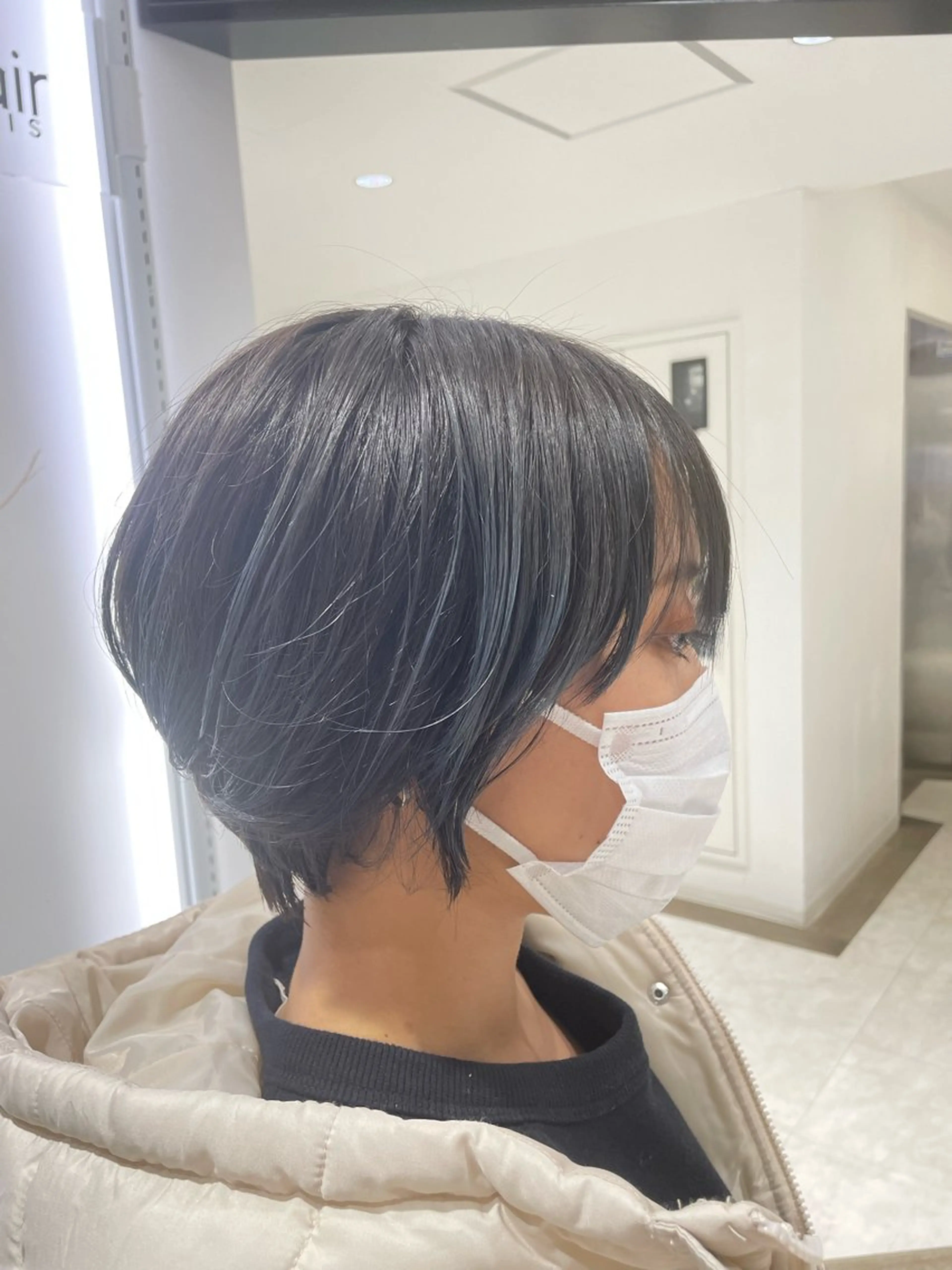 ショート 長町/酸性ストレート /曲がる縮毛矯正のヘアスタイル