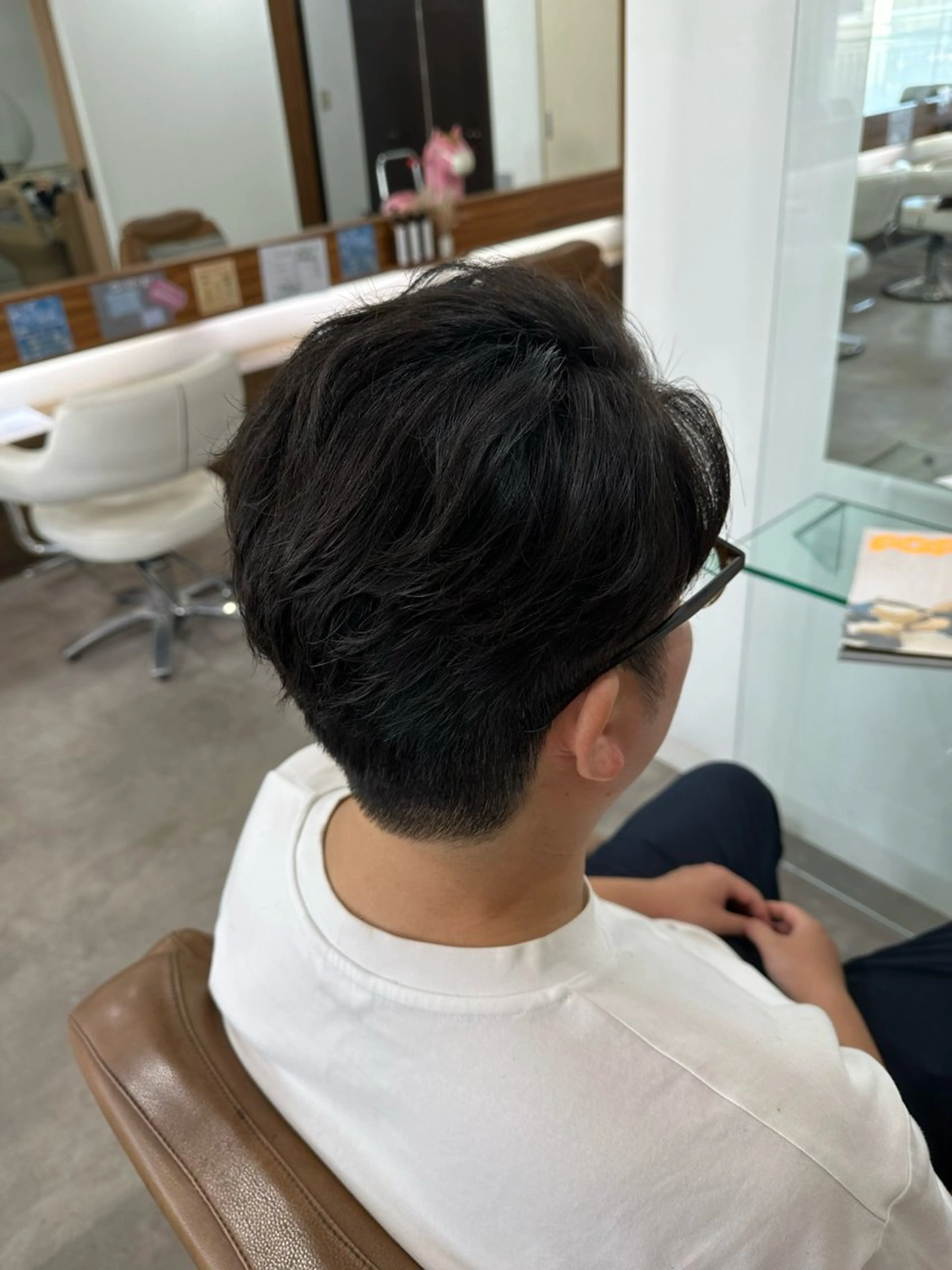 メンズ カット 我満 宏映のヘアスタイル