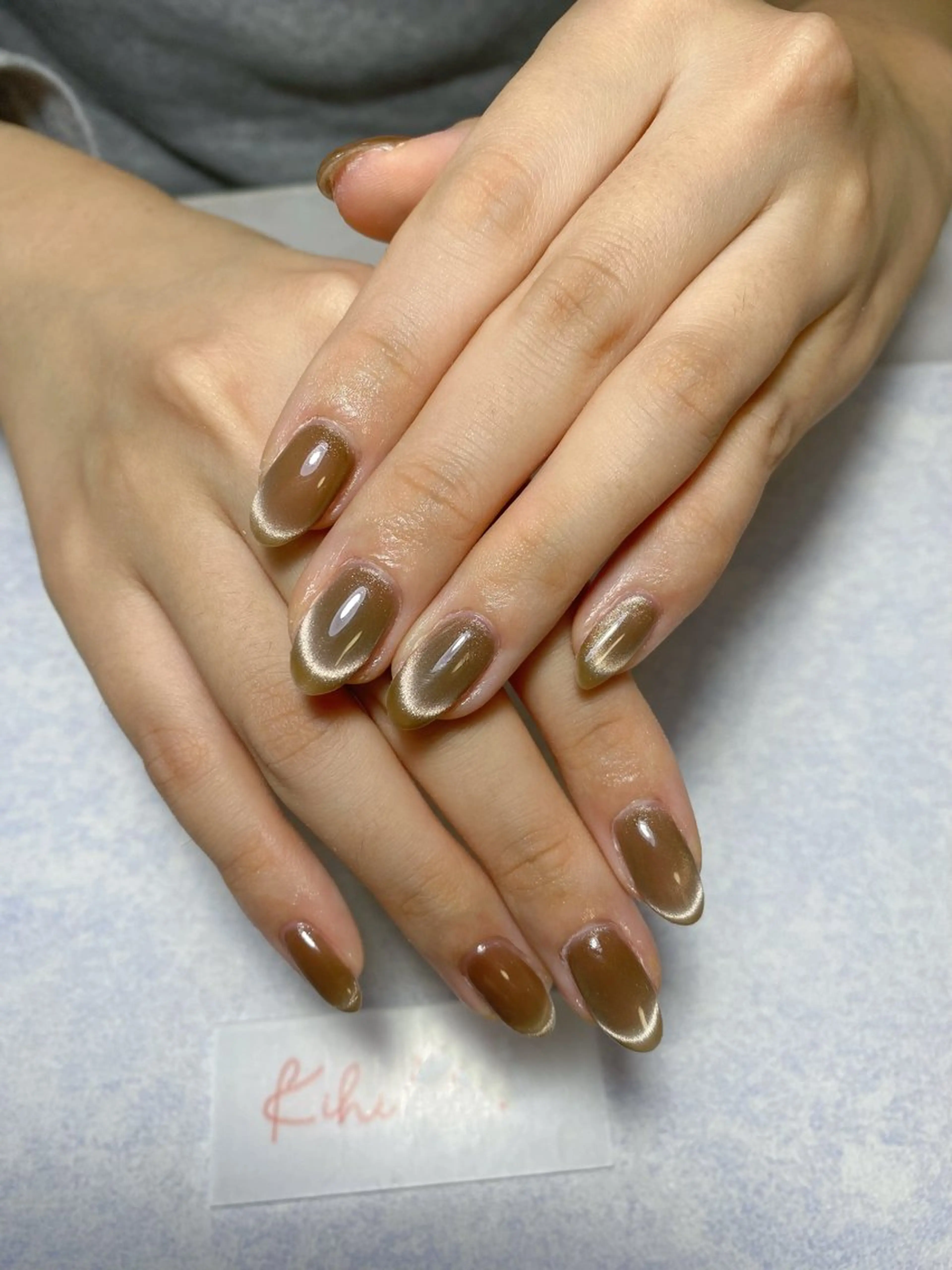 ネイル アートネイル フレンチネイル ジェルネイル グラデーション 韓国ネイル Nail Salon kihi大塚店のネイルデザイン