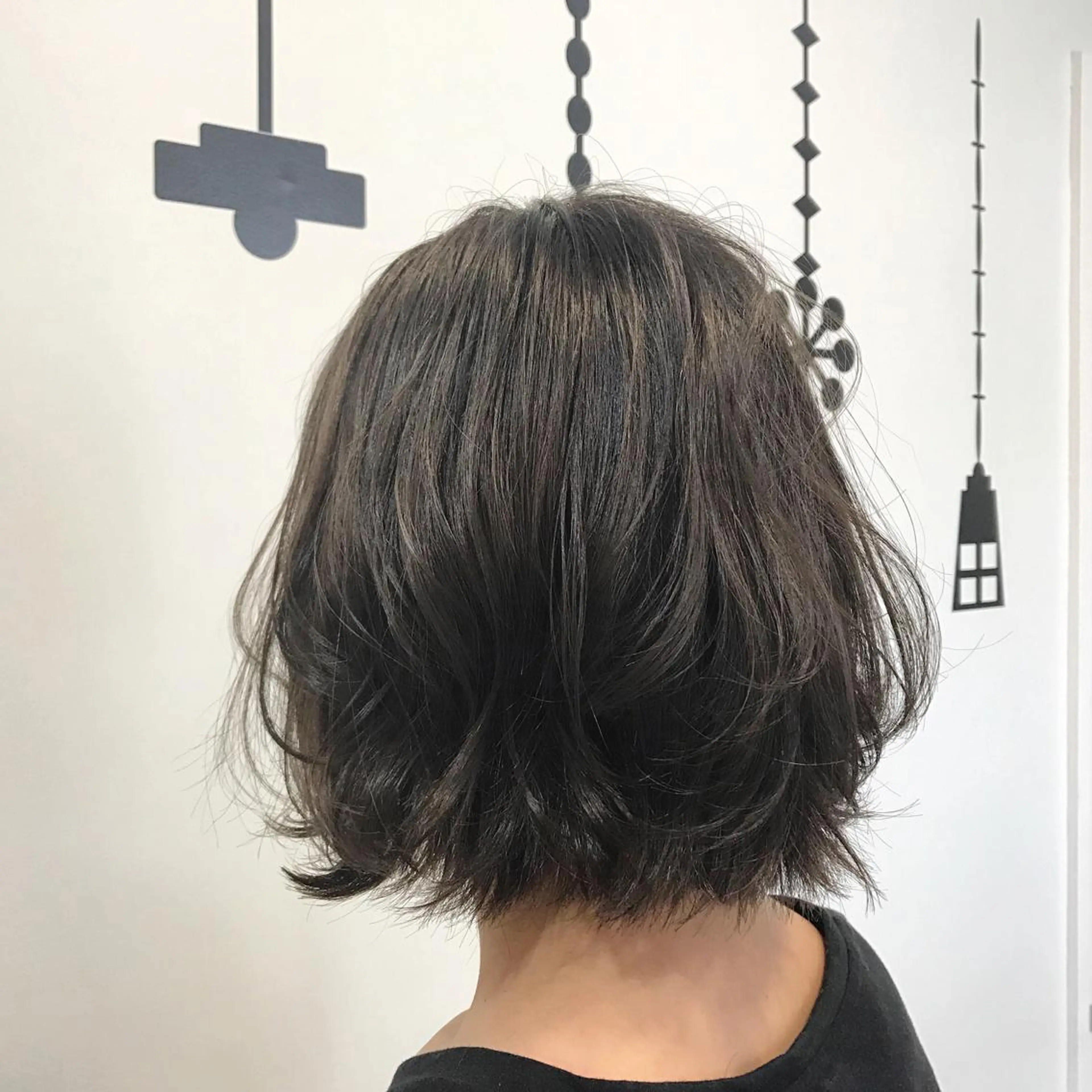 ショート カラー ブルーカラー ブルージュ 青木 香怜のマツエク・マツパデザイン