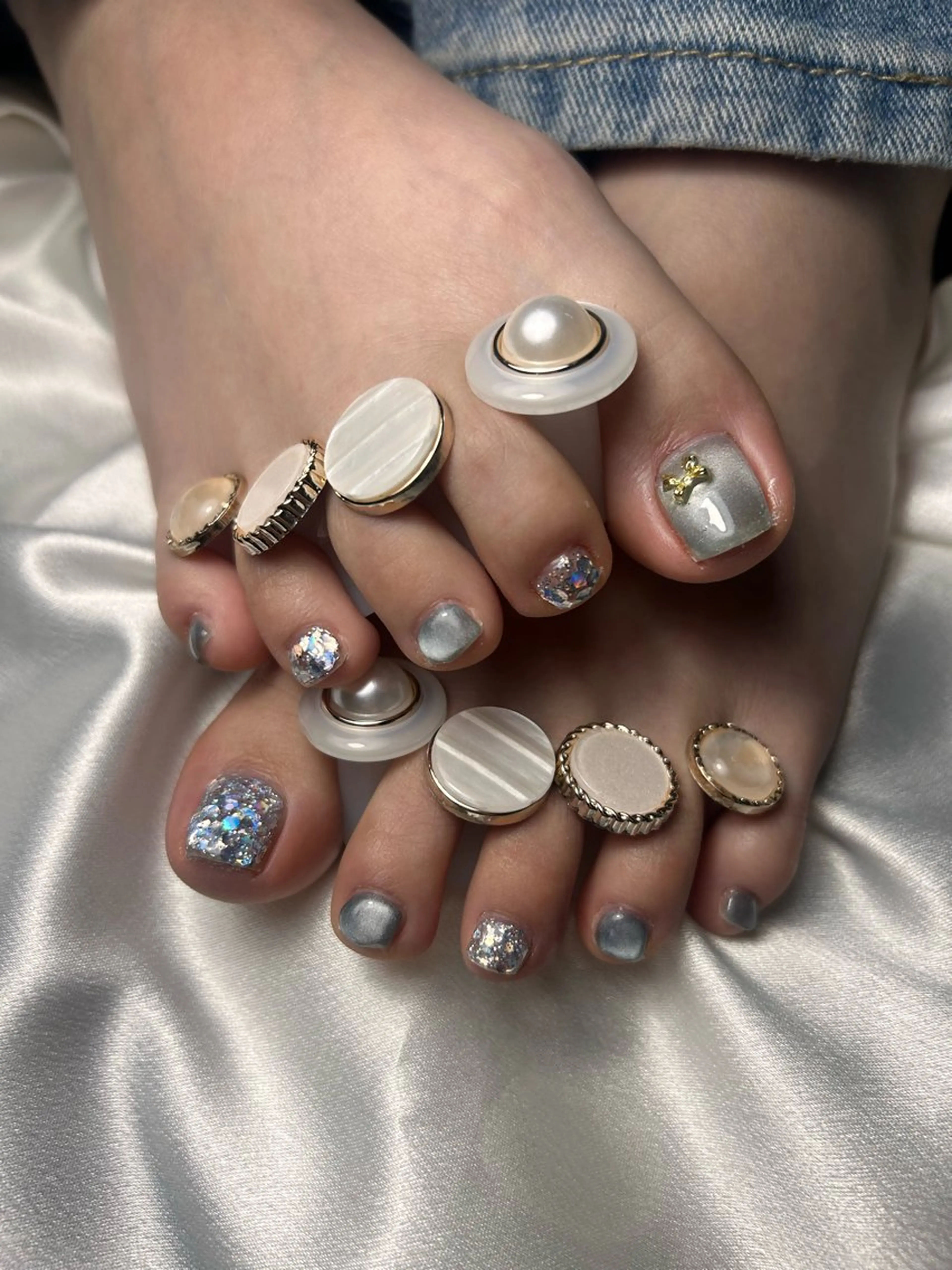 ネイル フットネイル フットネイル mignon RAN 高畠町のネイルデザイン