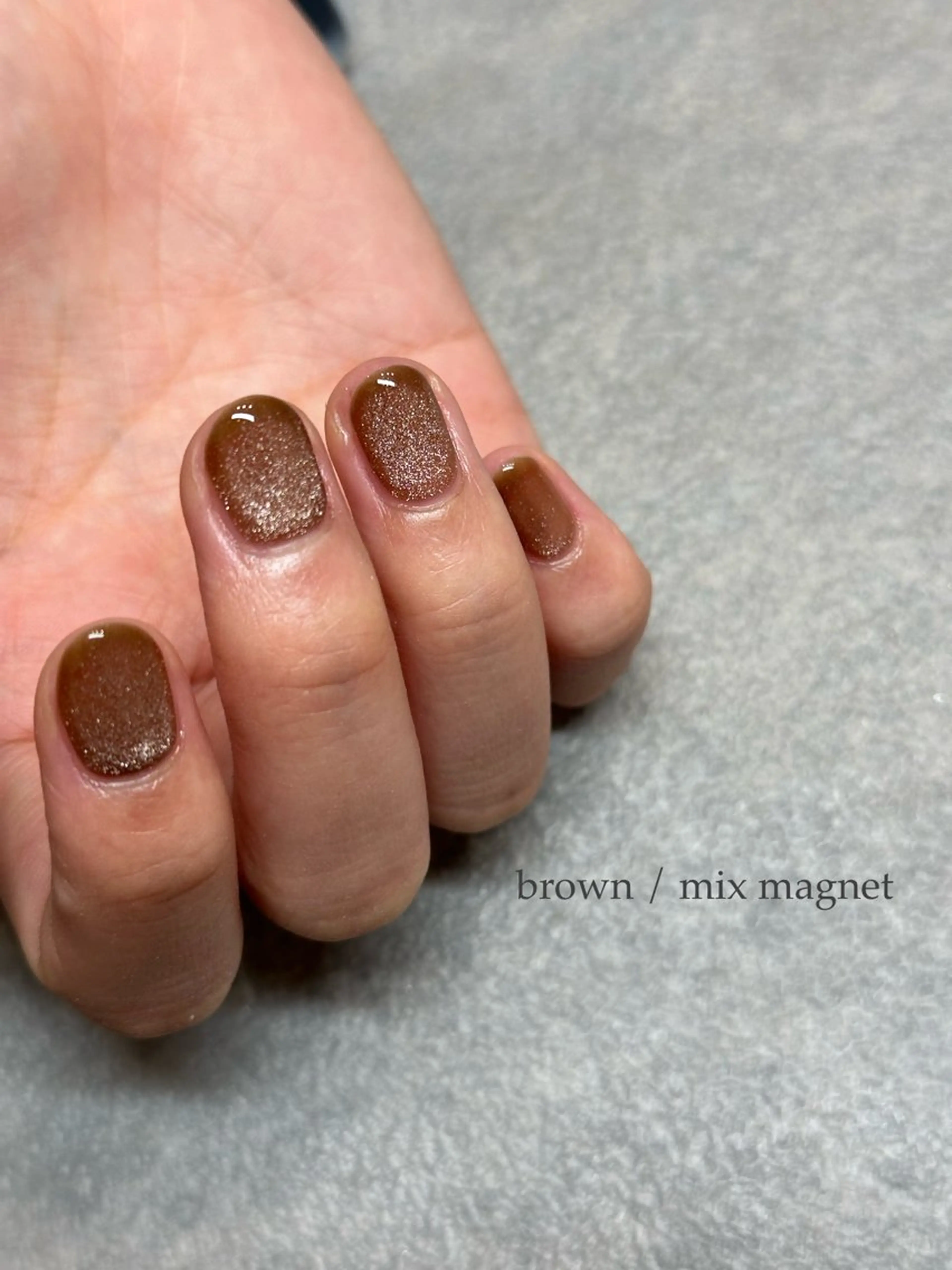 ネイル 氷ネイル・うるうるネイル キラキラネイル マグネットネイル ハンドネイル フットネイル kiii.__ ✴︎*のネイルデザイン