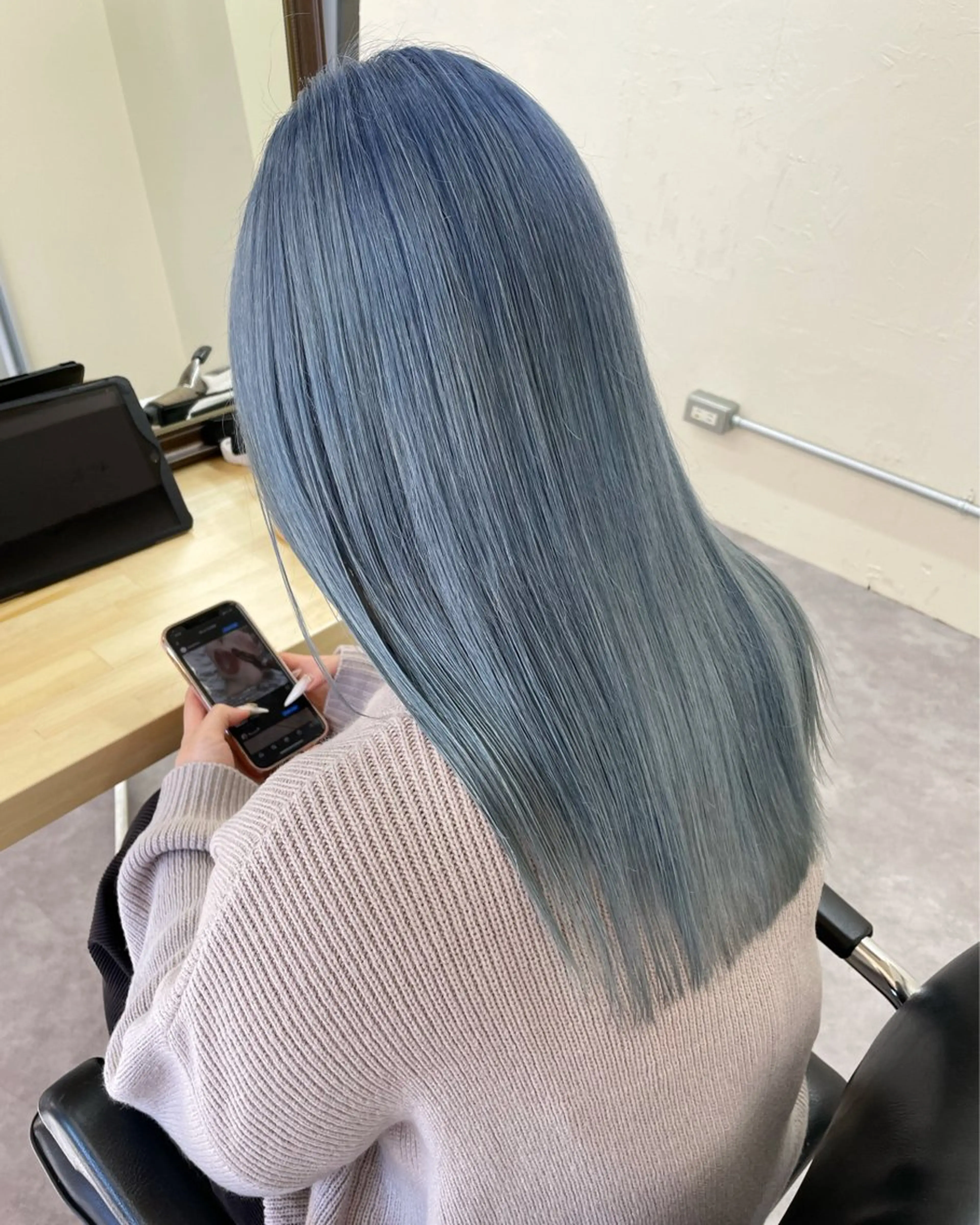 カラー レディースパーマ モデル募集RIKOのヘアスタイル