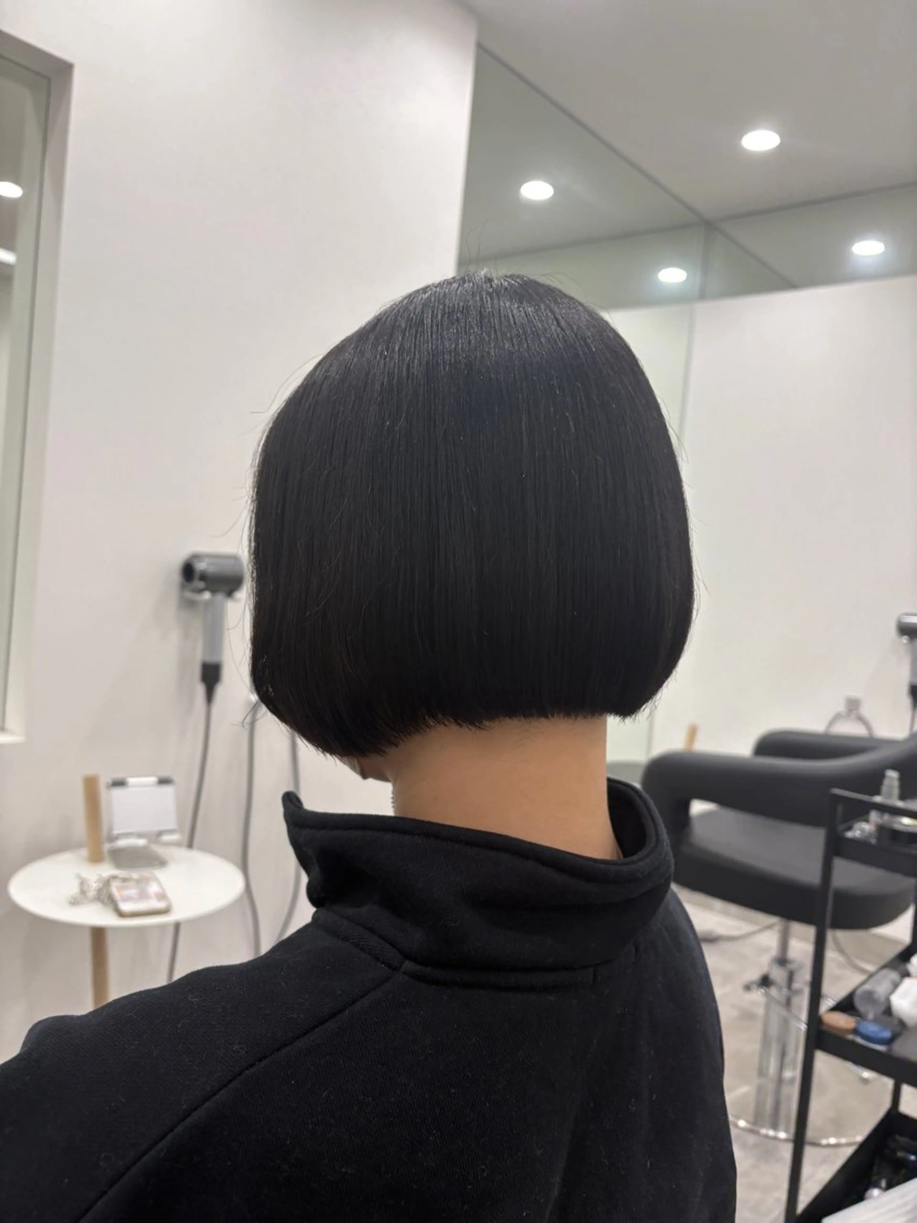 ショート ヘアアレンジ ボブ 韓国風ヘア レイヤーカット 💝似合わせカット& カラーUruna💝のヘアスタイル