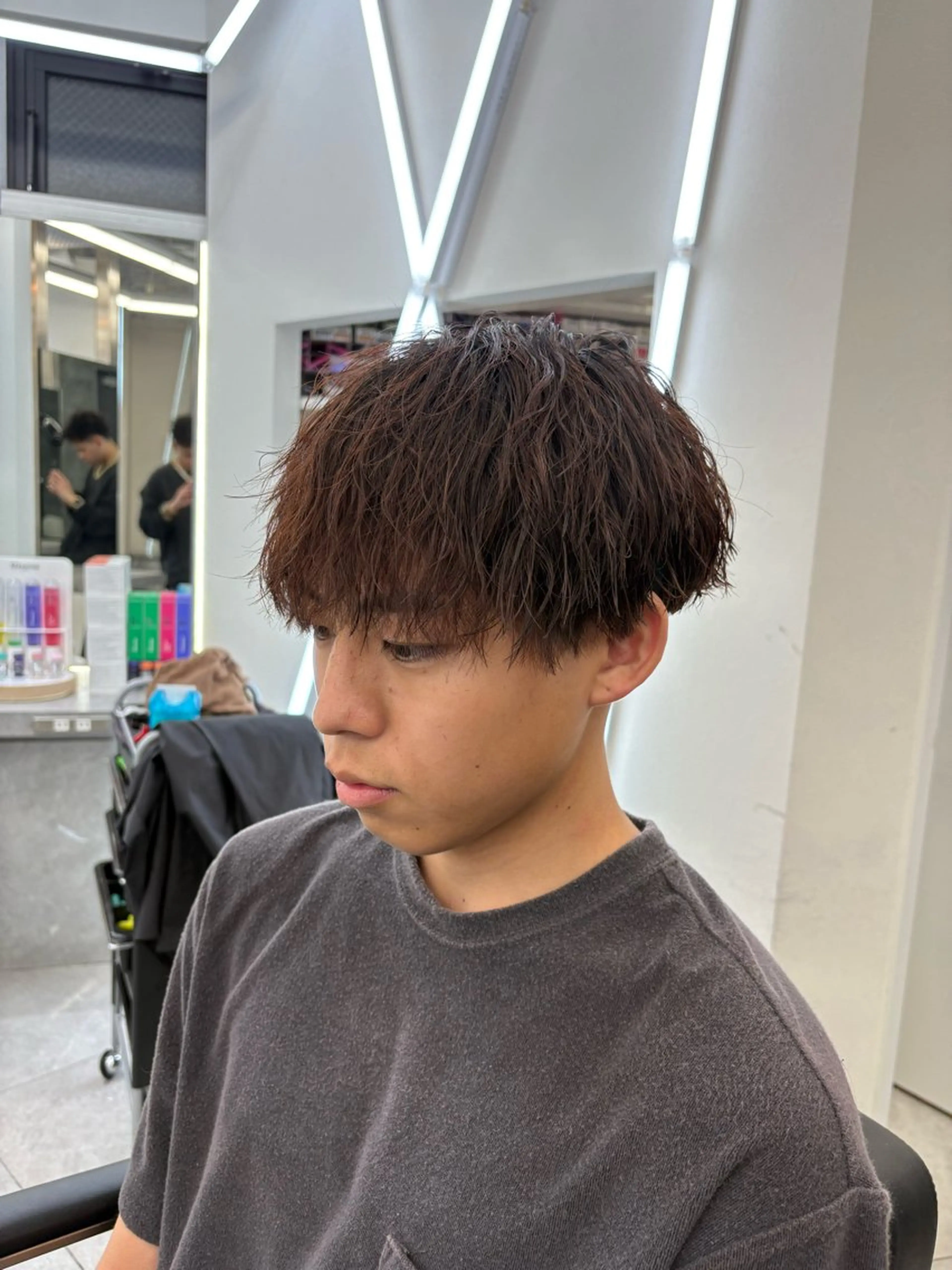 パーマ メンズ カット パーマ 🔥ジャス/ メンズ特化美容師🔥のヘアスタイル