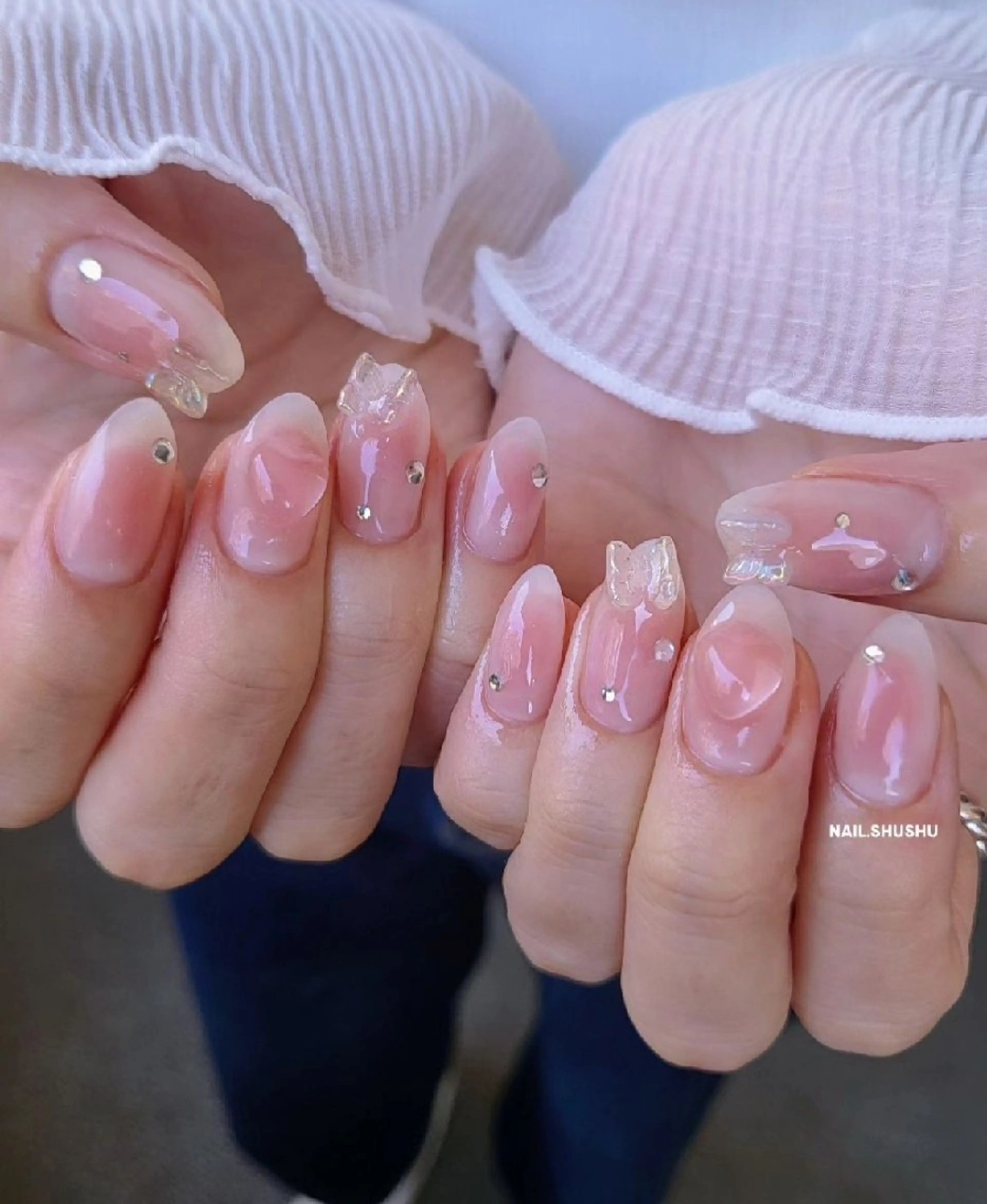 ネイル 3dパーツ/流行り 👧shushu❤️のネイルデザイン