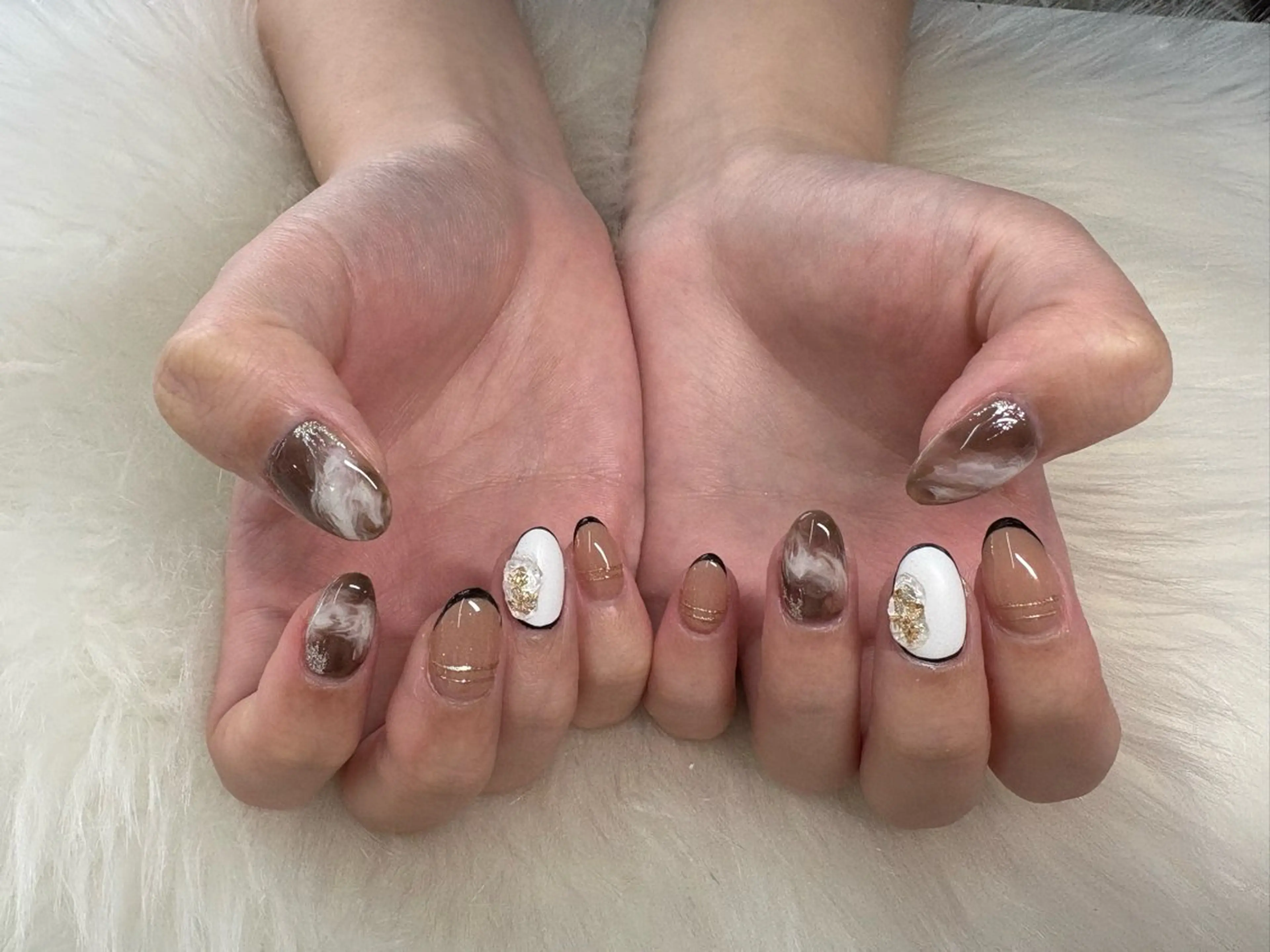 ネイル Rich to西尾店所属・湯口 祥子のネイルデザイン