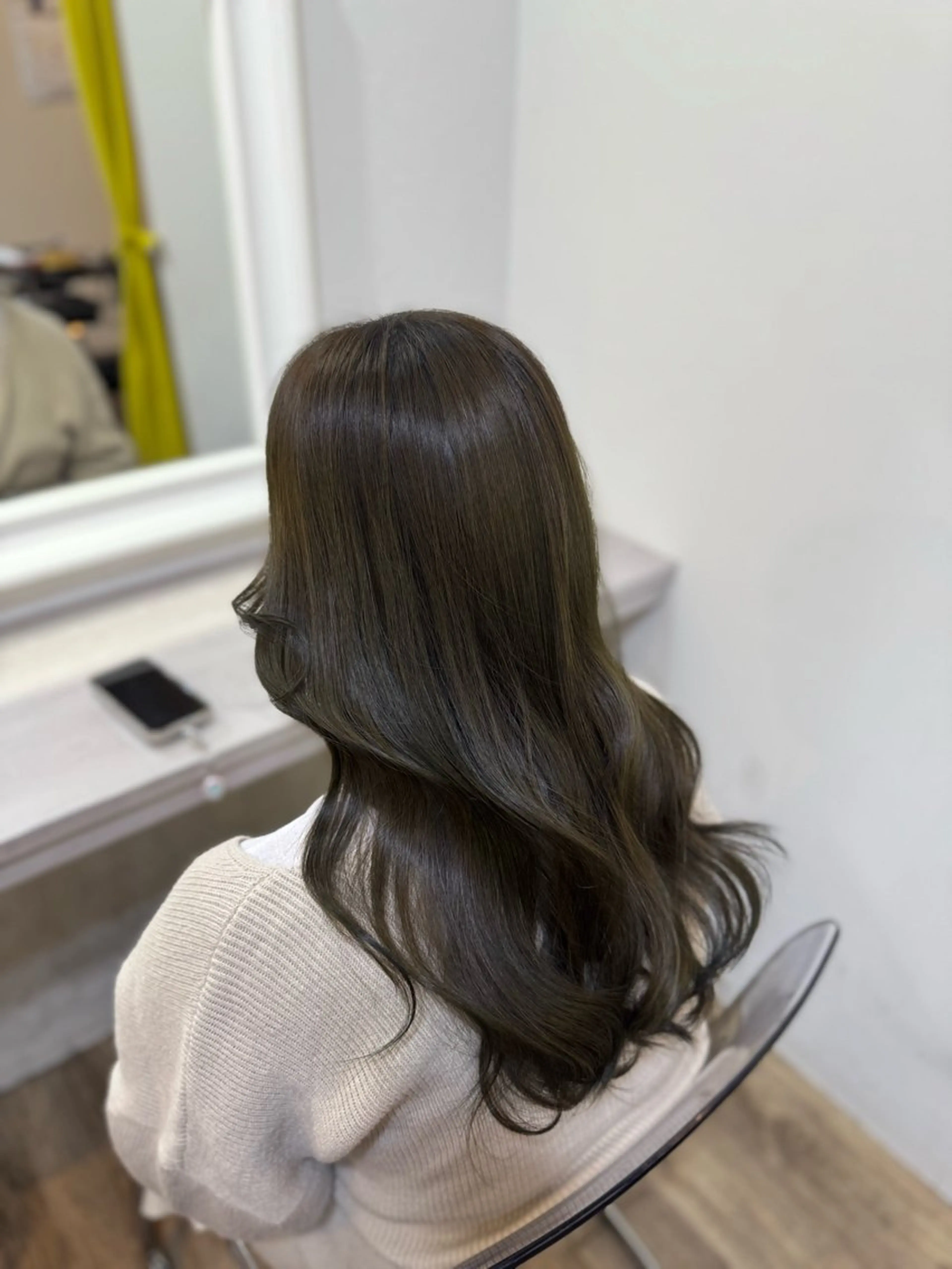 ロング 縮毛矯正 トリートメント 北新地/縮毛矯正 /あやなのヘアスタイル