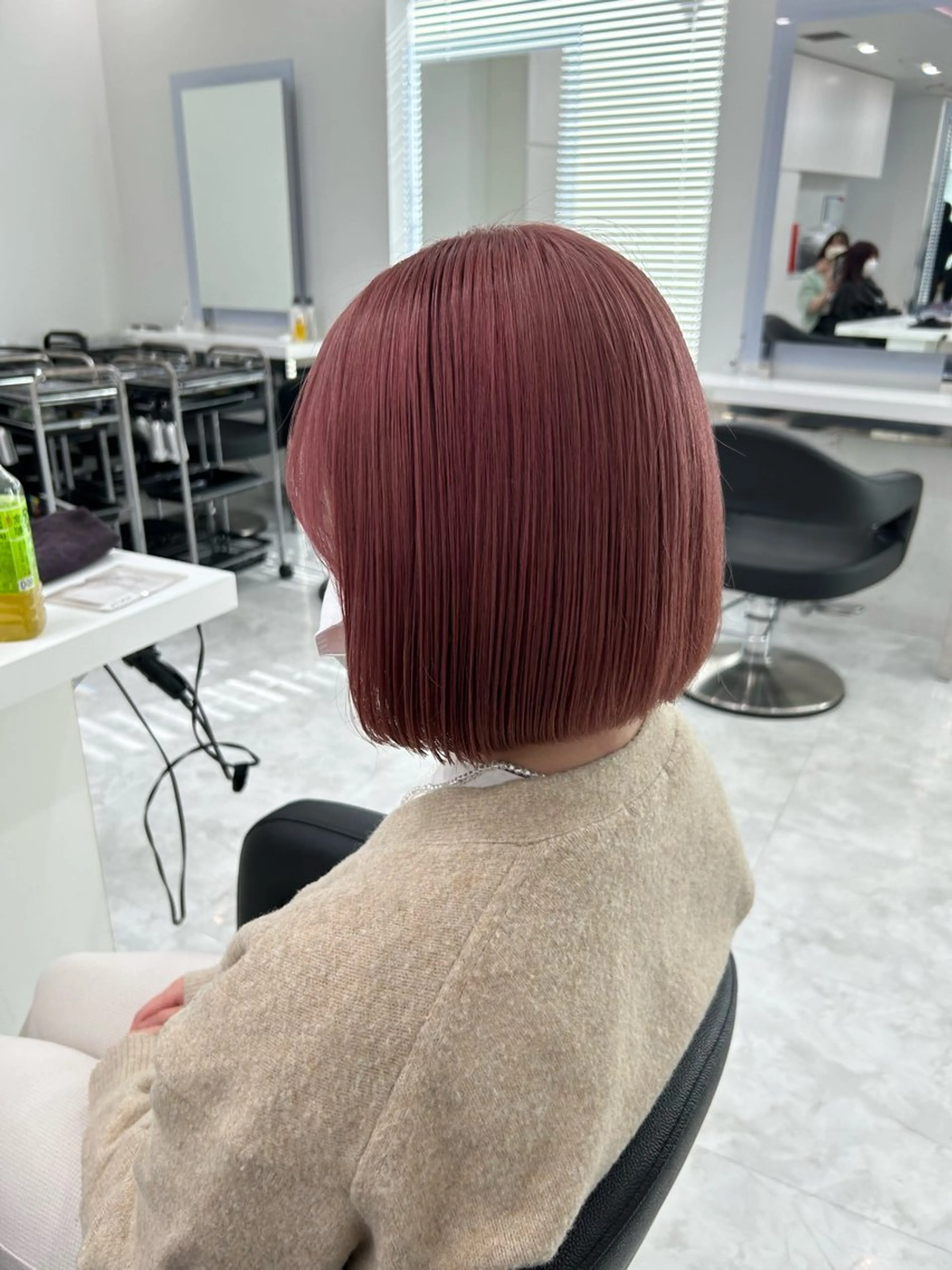 ミディアム カラー ヘアアレンジ ♥️うる艶暖色 銀座♥️mioのヘアスタイル
