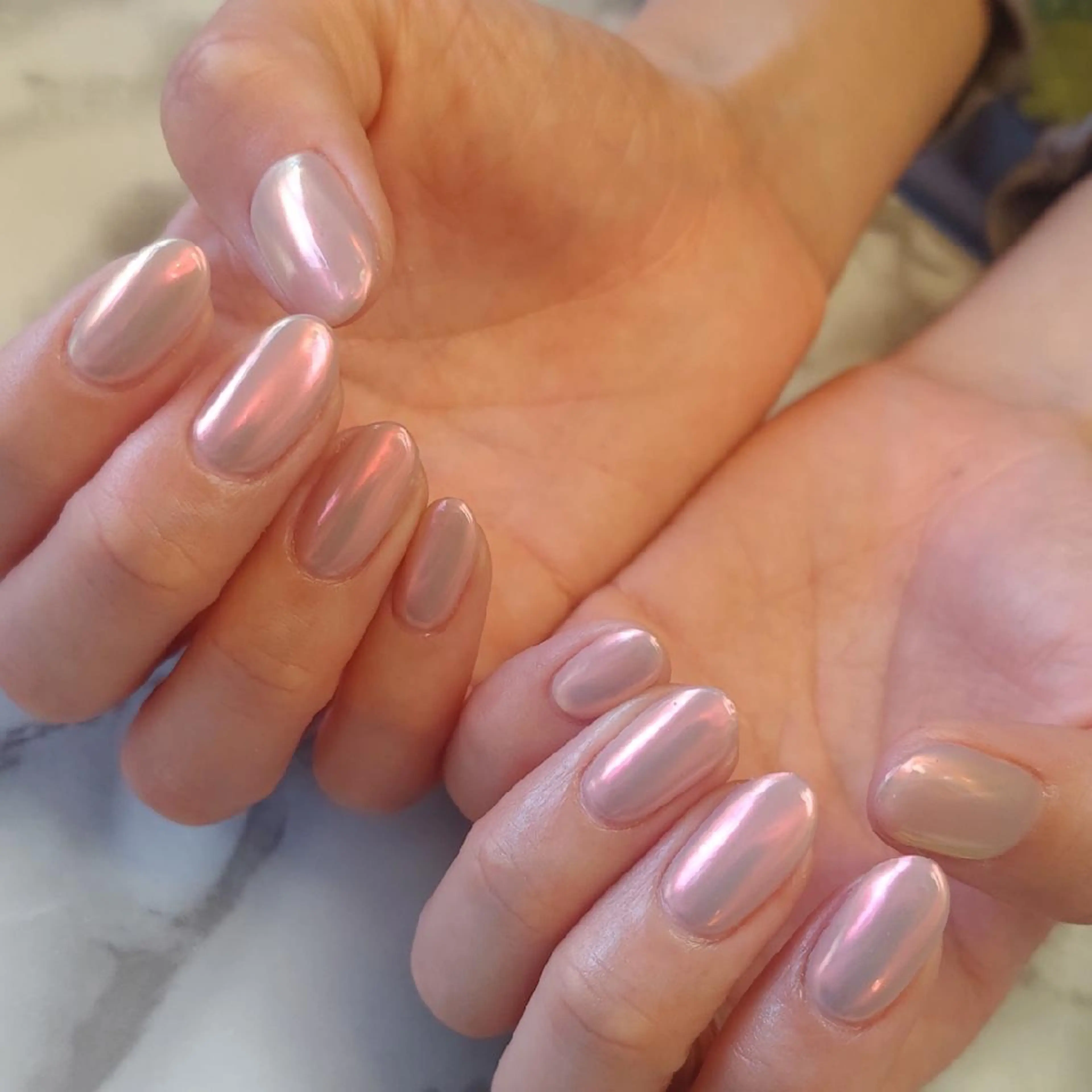 ネイル オーロラネイル ジェヌインネイル 河内のネイルデザイン