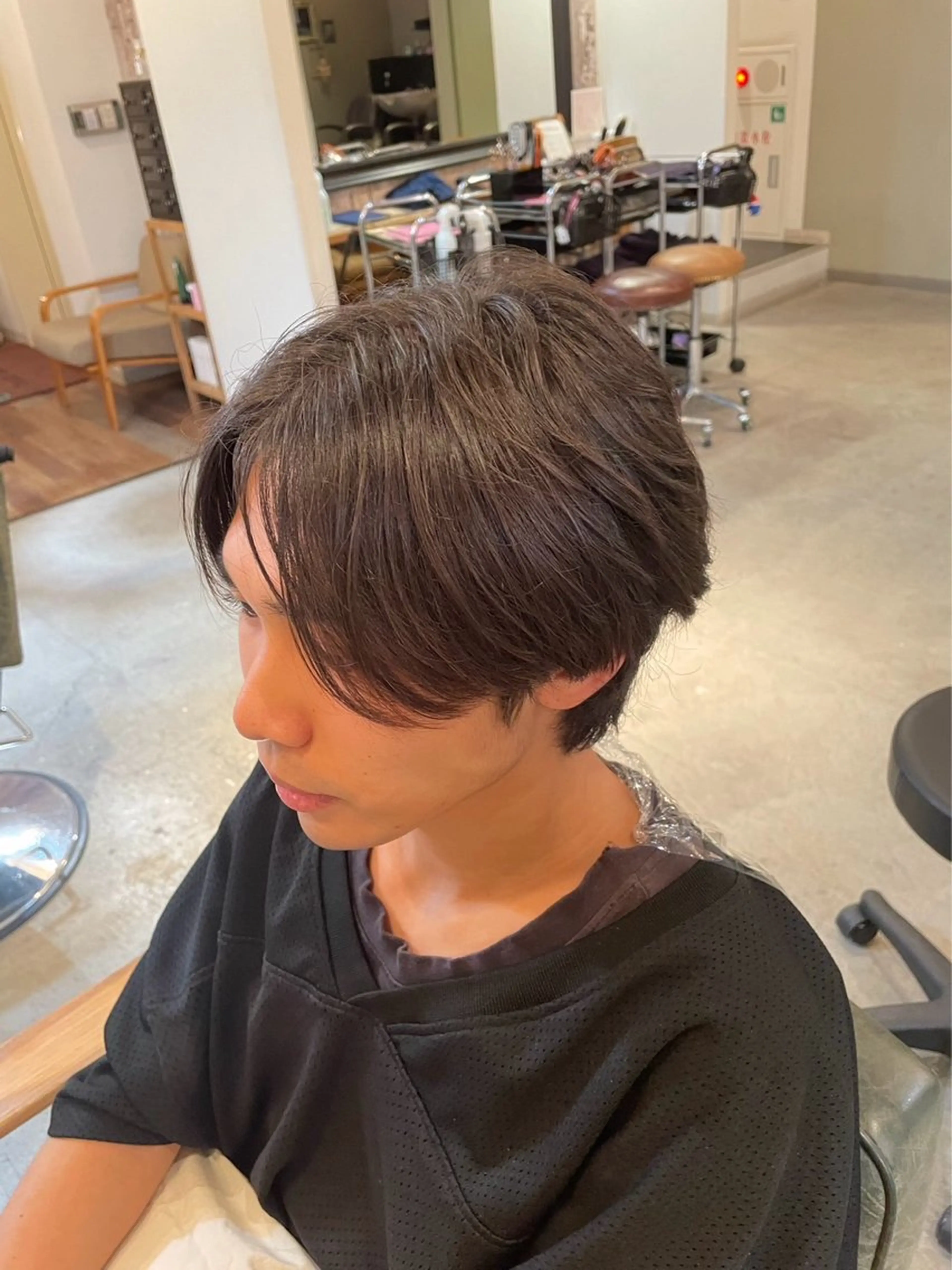ミディアム メンズ 🔷メンズ推し🔷 遠藤暖大のヘアスタイル