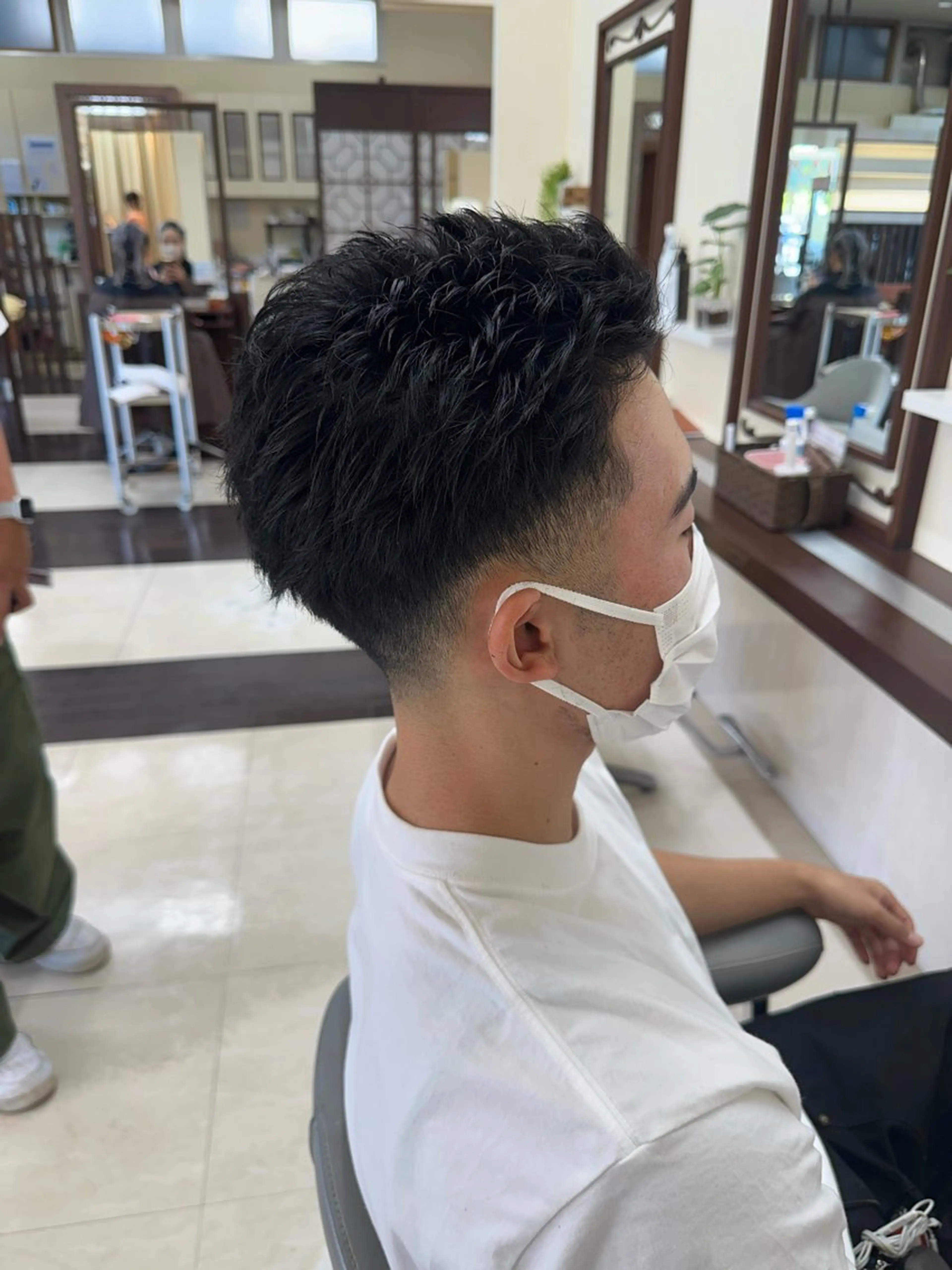 ショート カラー パーマ メンズ カット ヘッドスパ ヘアセット 毎月230人担当/ メンズヘア/清和武虎のヘアスタイル