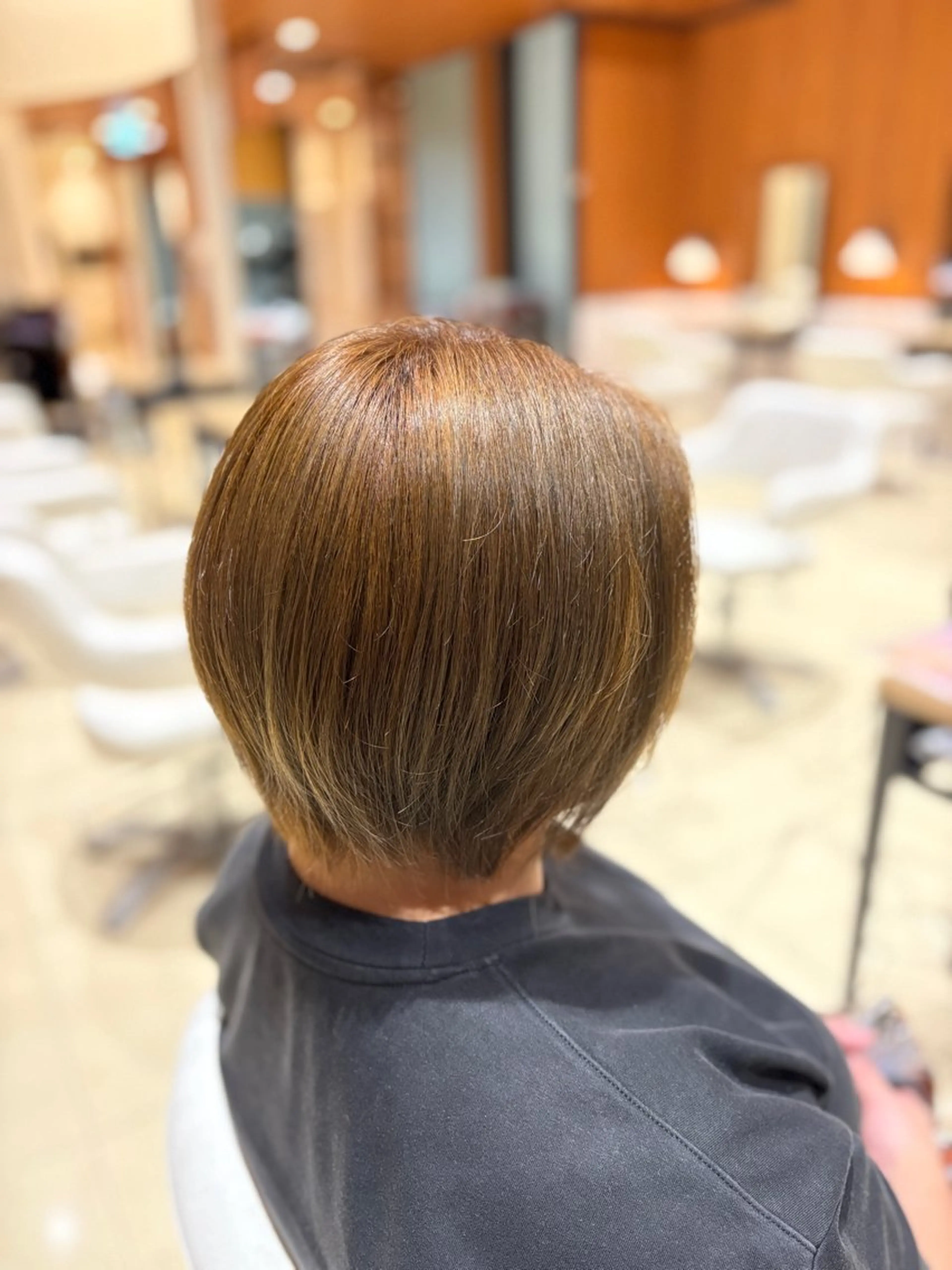 ワンカラー➕ブローの写真