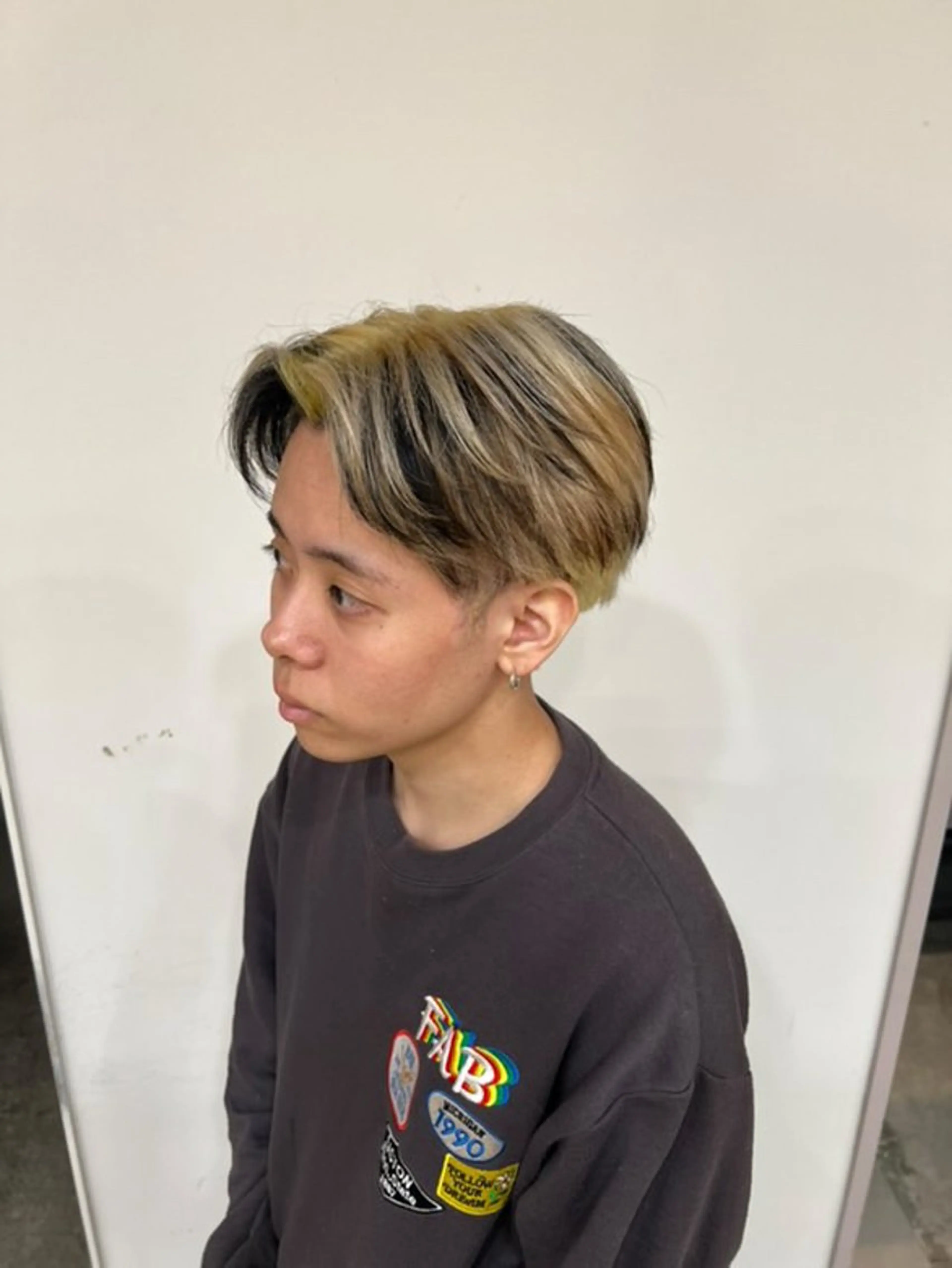 ショート カラー ブリーチ ヘアカラー 海琉/ハイトーン/ 透明感カラー💛のヘアスタイル