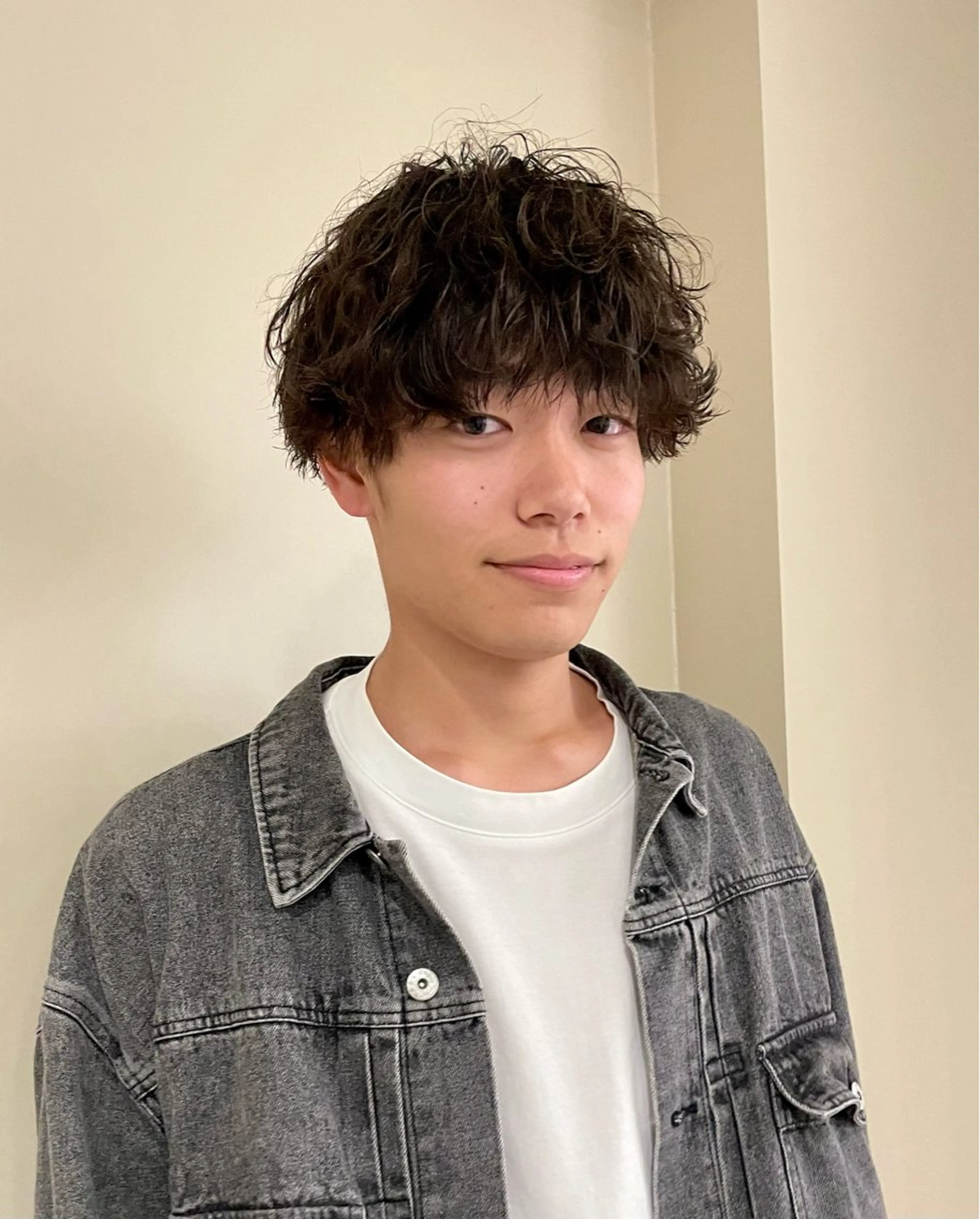 パーマ メンズ メンズパーマ 波巻きパーマ 矢場町/酸性ストレー ト/髪質改善/リオのヘアスタイル