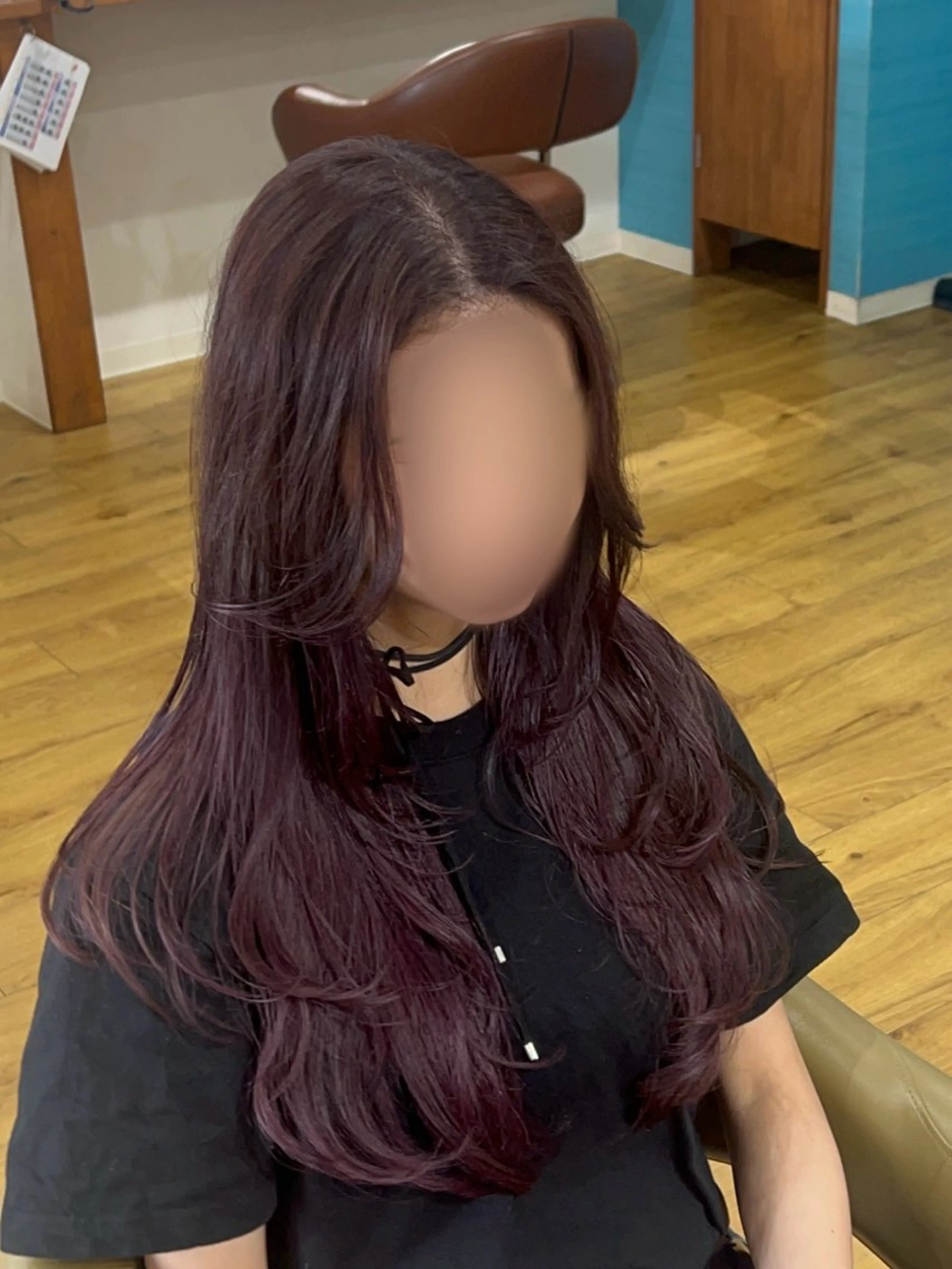 ロング トゥサリ/ 海外ヘア/レイヤーのヘアスタイル