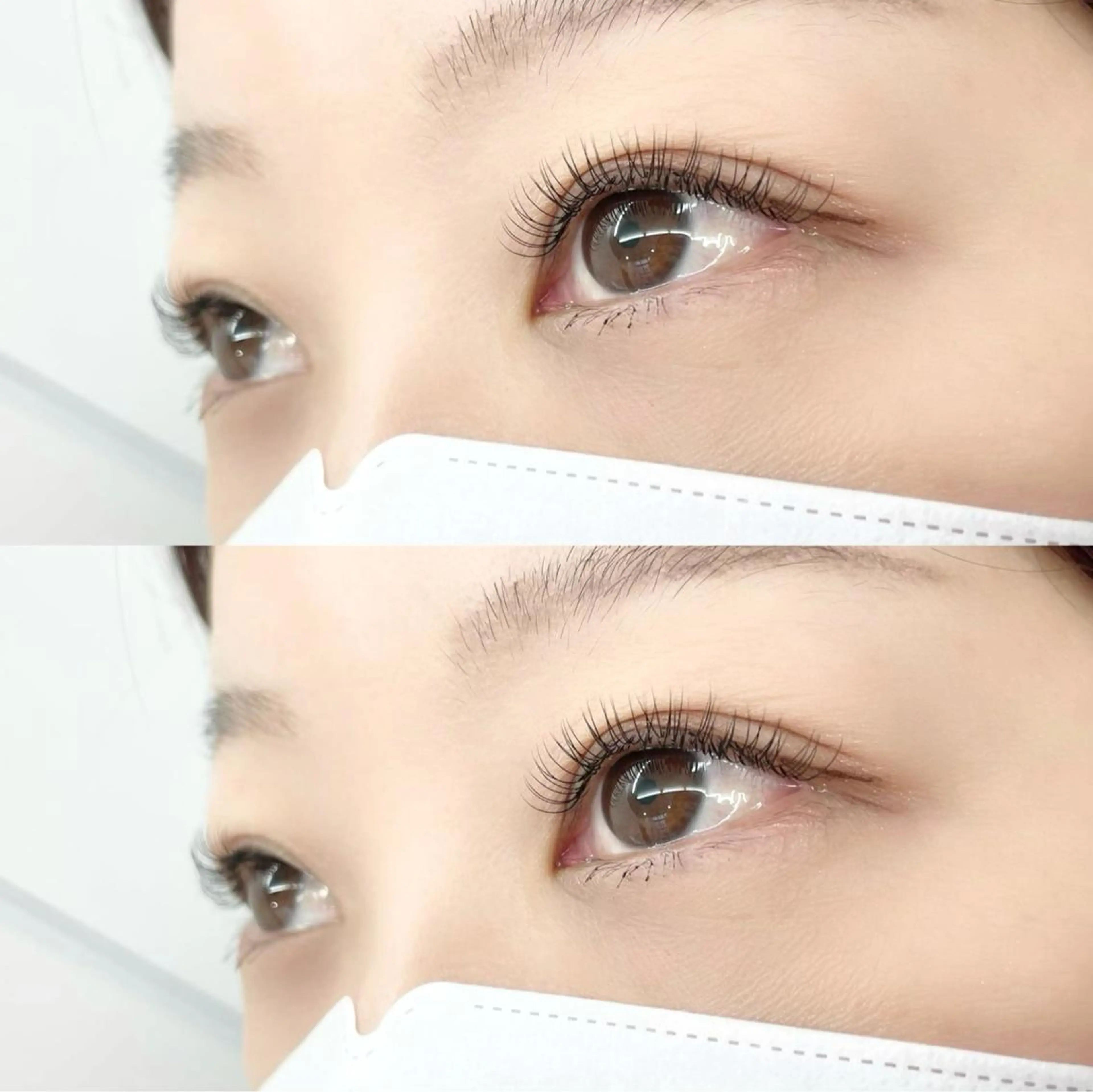 マツエク・マツパ Dカール フラットラッシュ ナチュラル まつげパーマ Lino me. かとうのマツエク・マツパデザイン