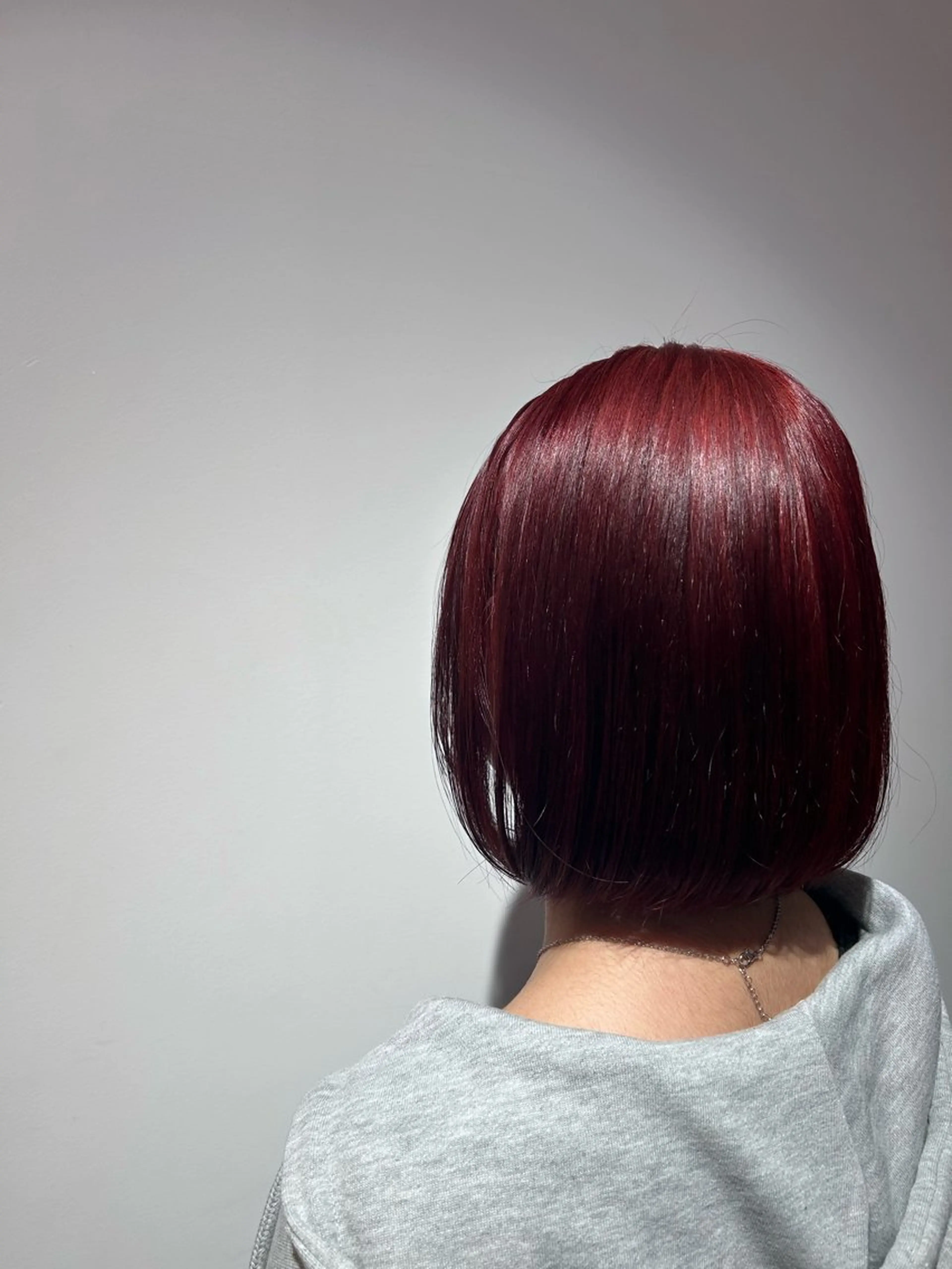 ショート ヘアカラー トリートメント 蓮池 愛海のヘアスタイル