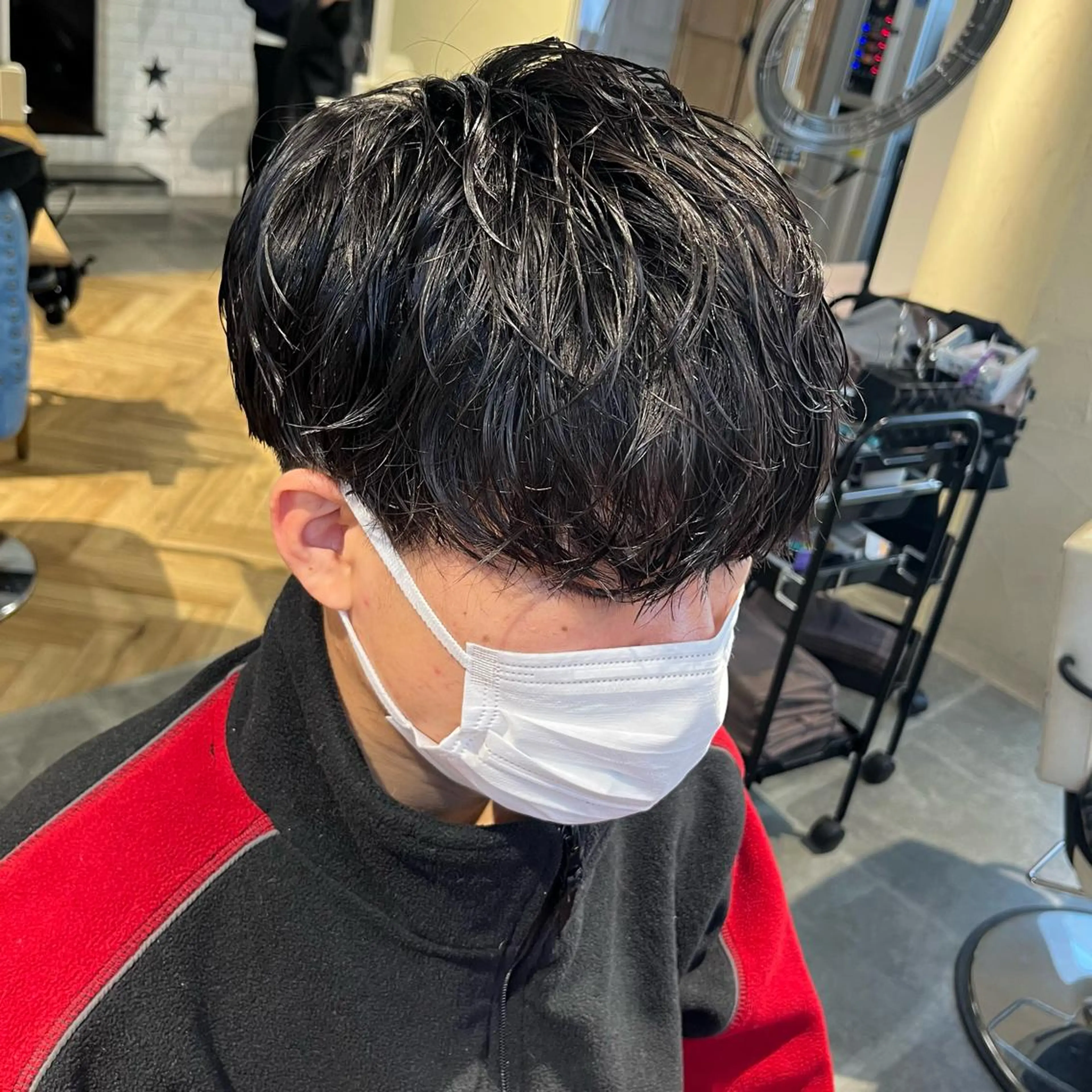 ショート パーマ カット パーマ トリートメント 🫟メンズスタイル 特化型マナ🫟のヘアスタイル