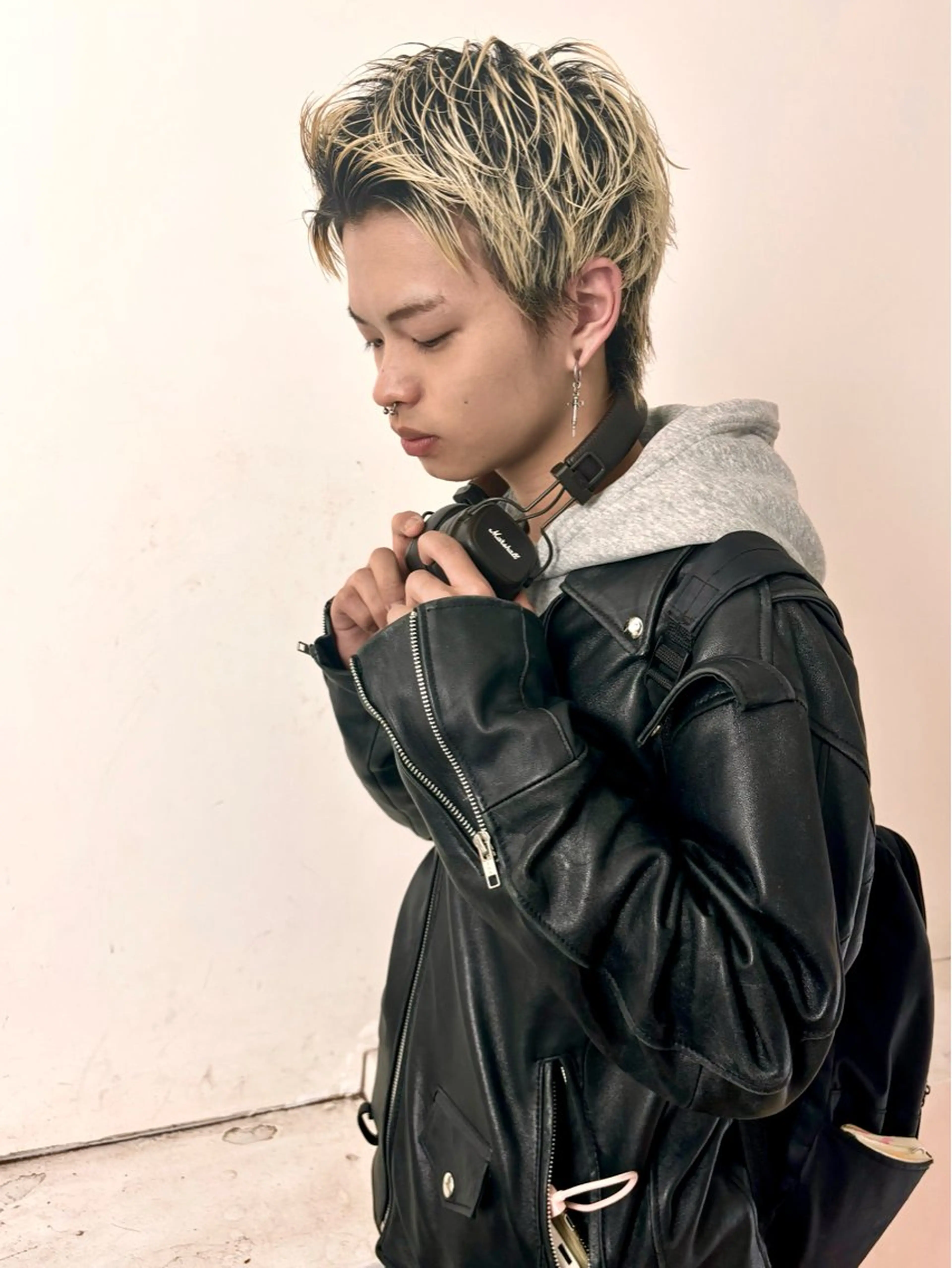 メンズ スパイキーショート カット Kureha/ネイル トレンドヘアのマツエク・マツパデザイン