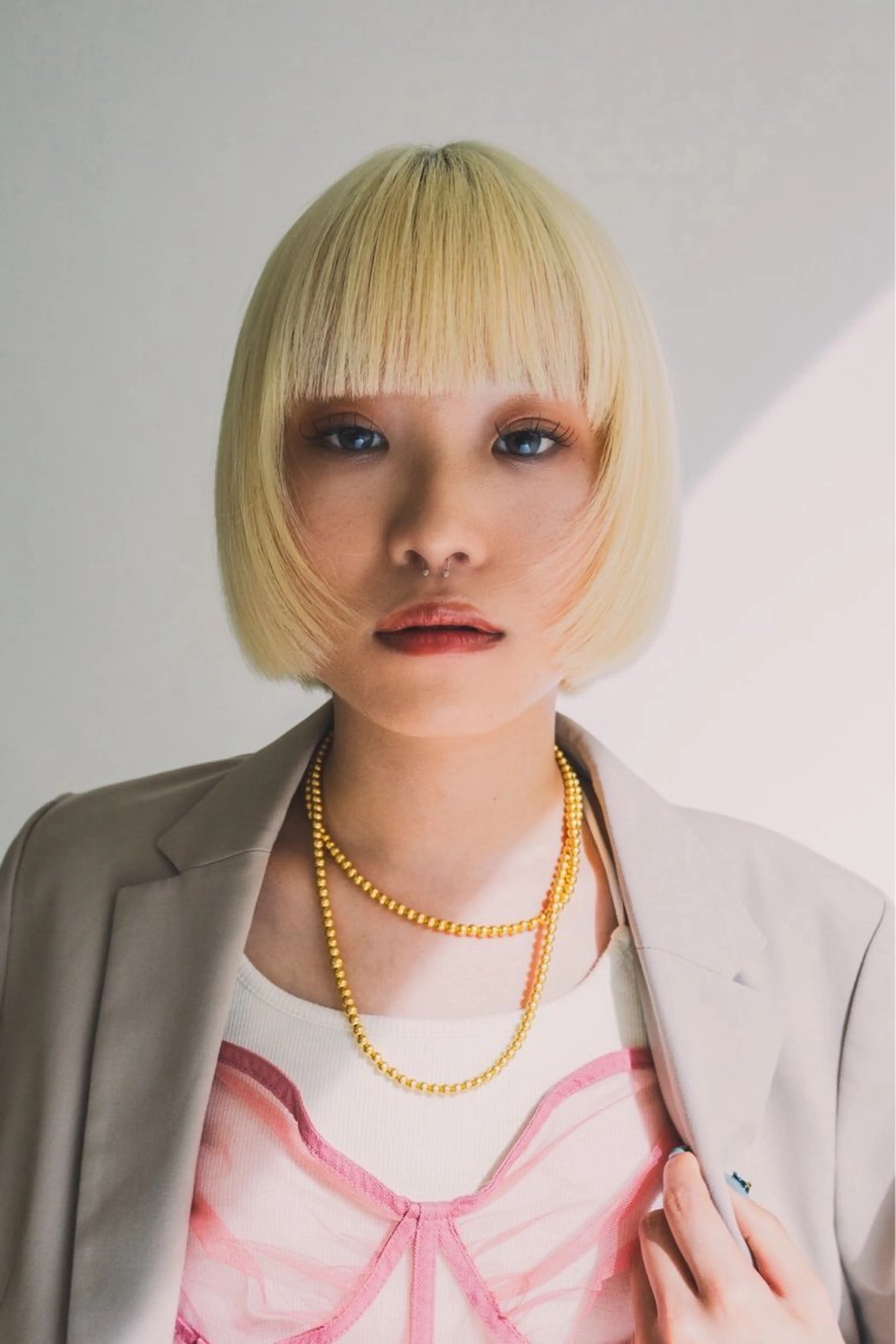 カラー カット ヘアカラー トリートメント 💠艶髪うるうる🫧 髪質改善ストレートのヘアスタイル