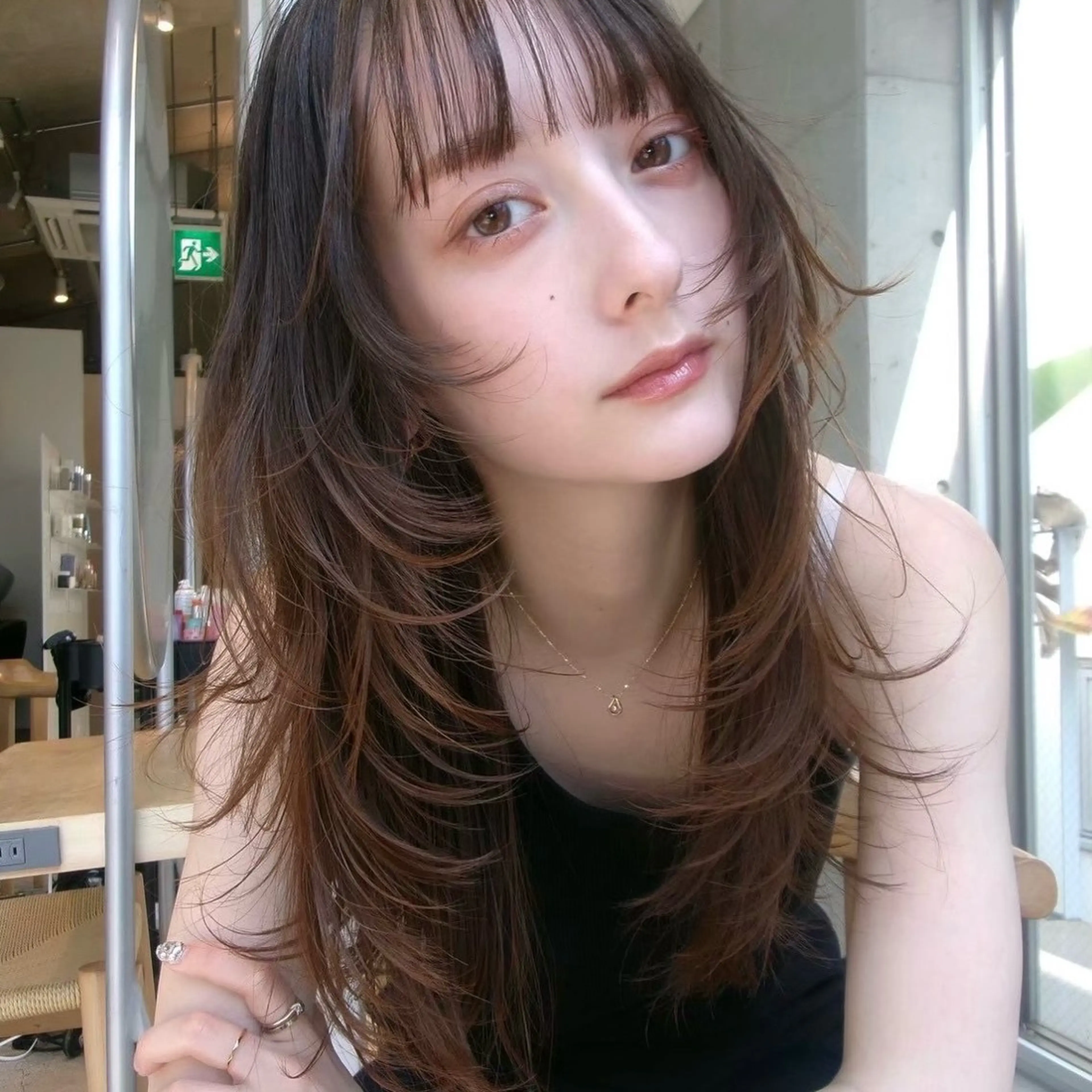 ロング トリートメント 星野 花月のヘアスタイル