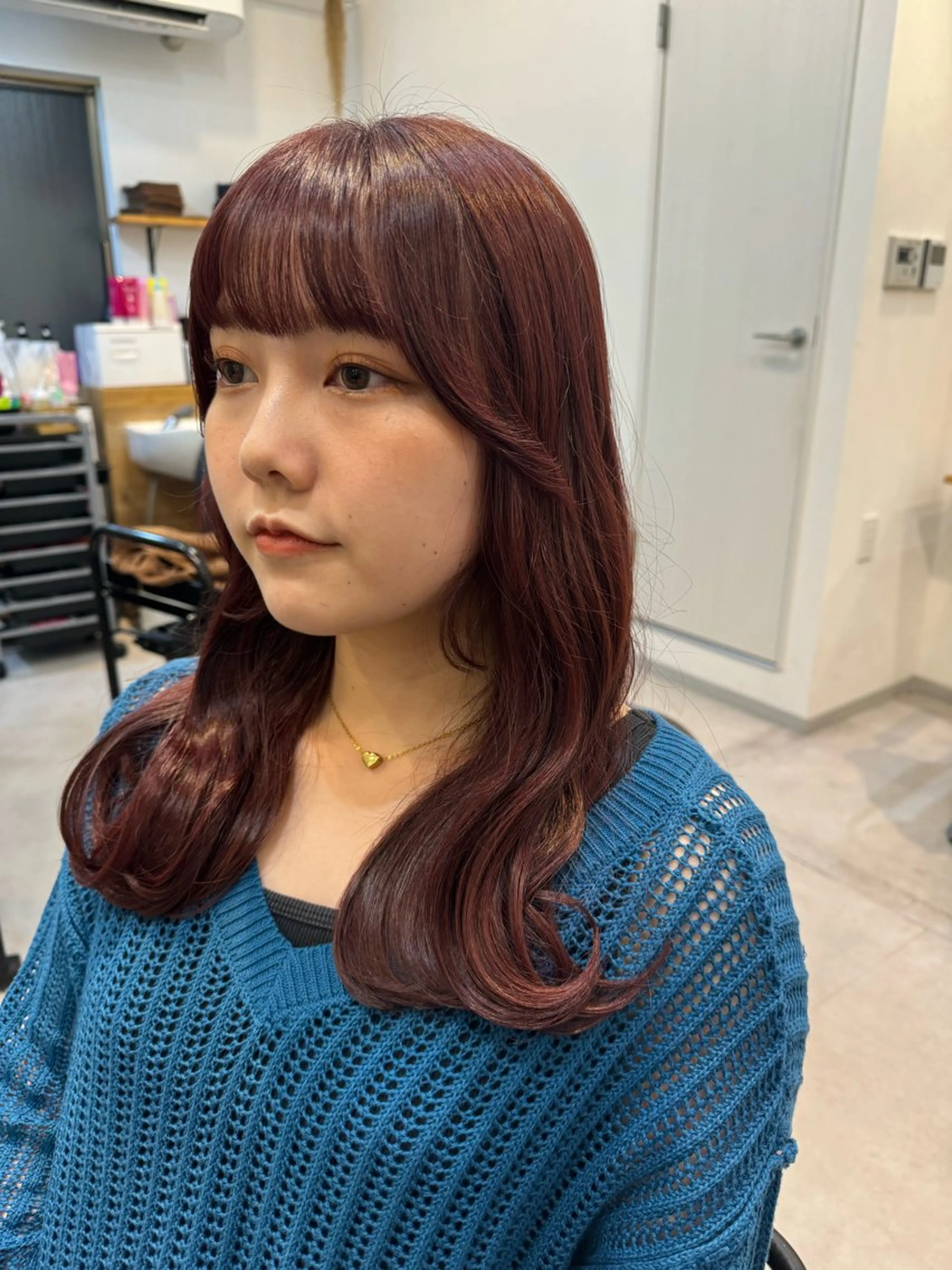 【2回目以降‼️】似合わせカット➕艶カラー➕4ステップケアトリートメント🍀の写真