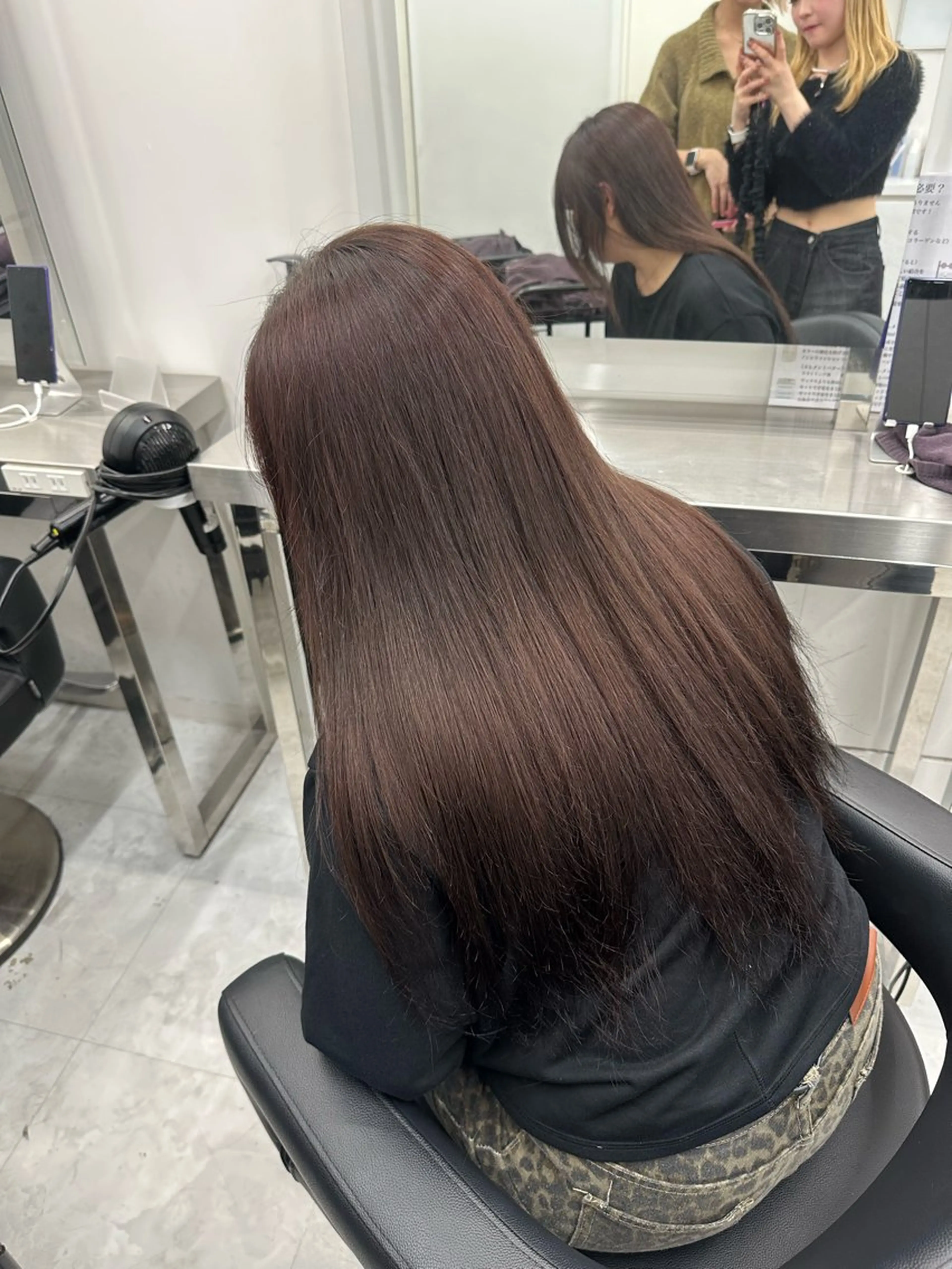 カラー 透明感うる艶カラー 🤍MANAMIのヘアスタイル