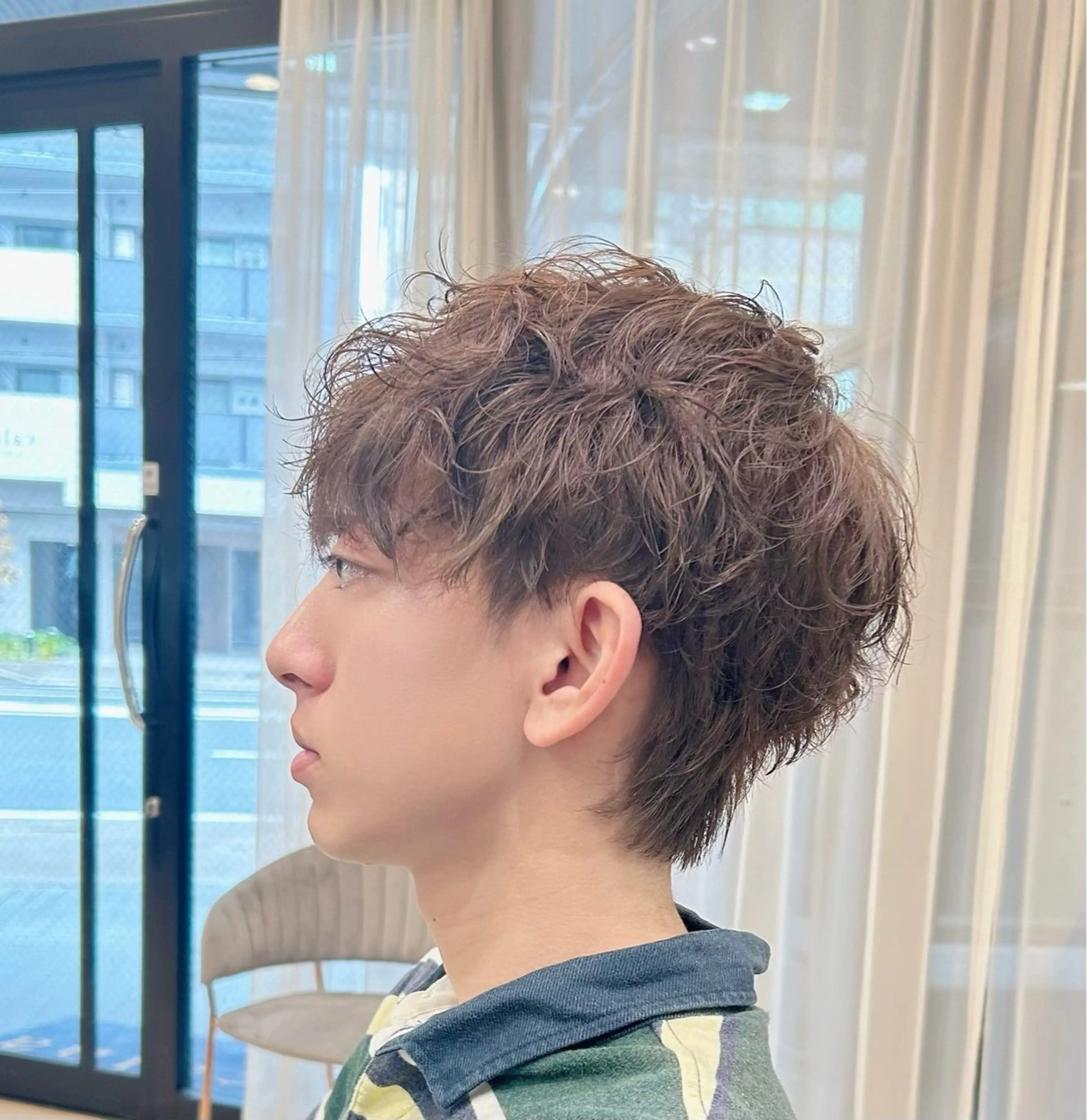 ショート カラー パーマ calna by ELMO  上ノ井のヘアスタイル