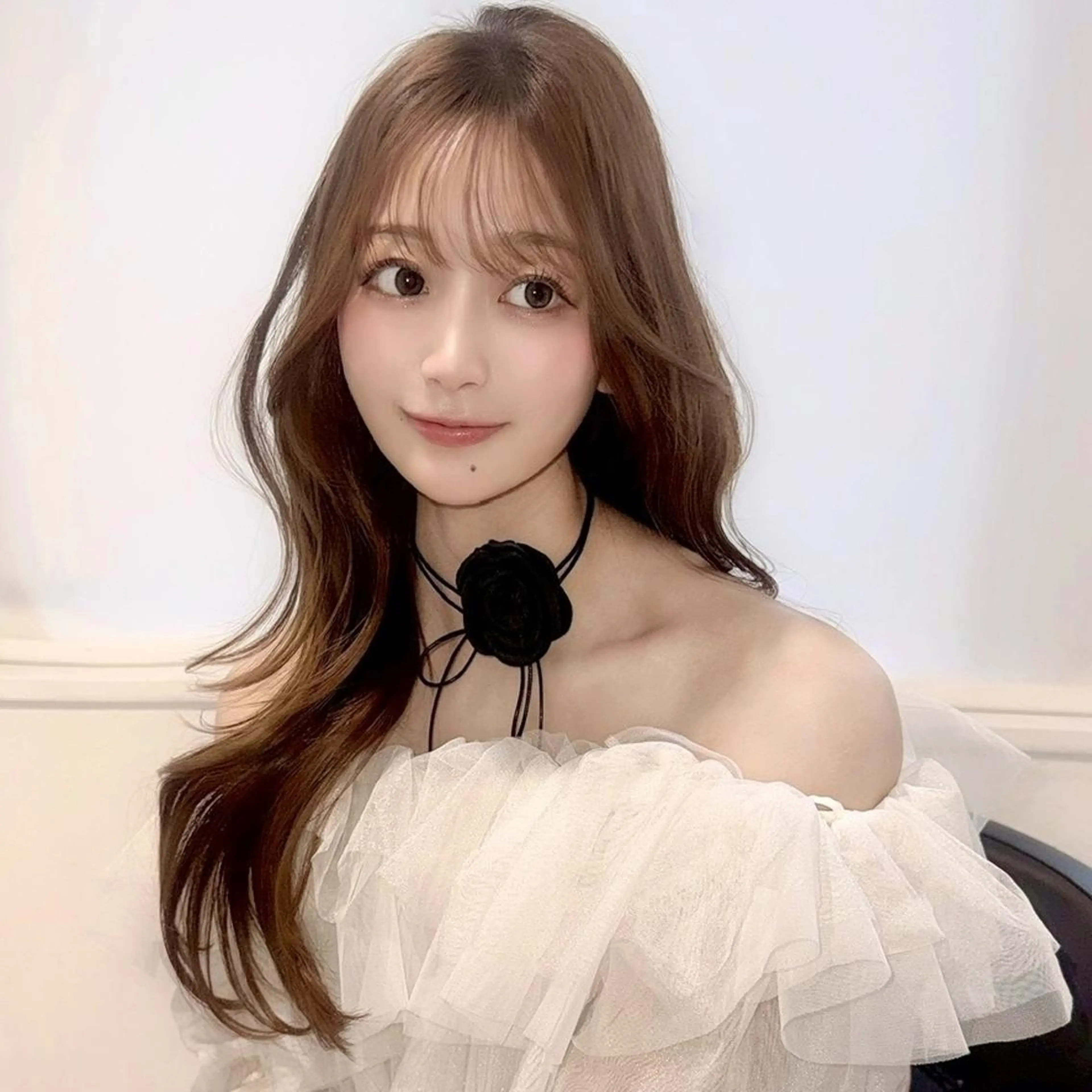 カラー ブリーチなし🥣🤍 ベージュ♡表参道のヘアスタイル