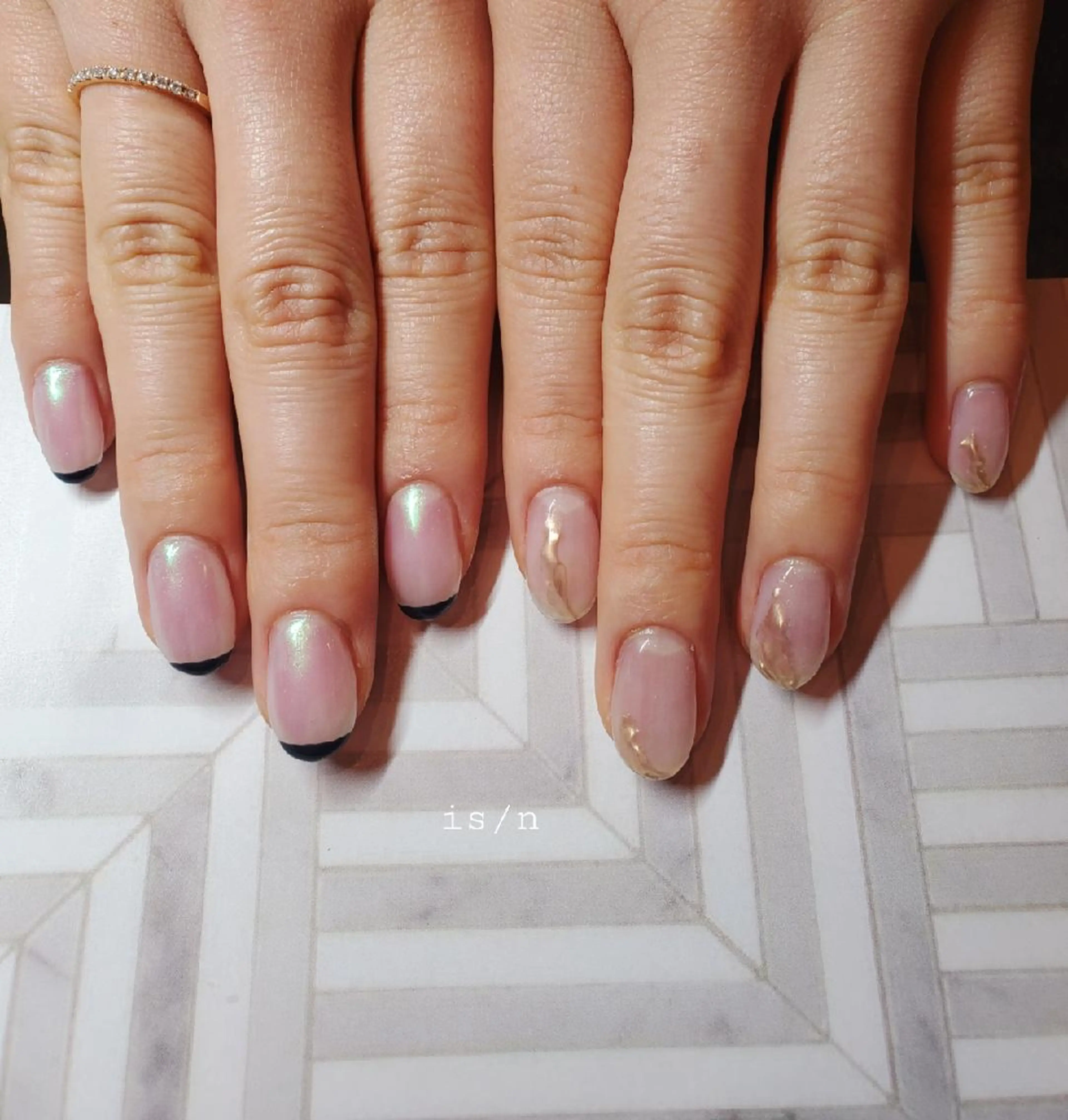 ネイル ハンドネイル 店長 佐藤のネイルデザイン