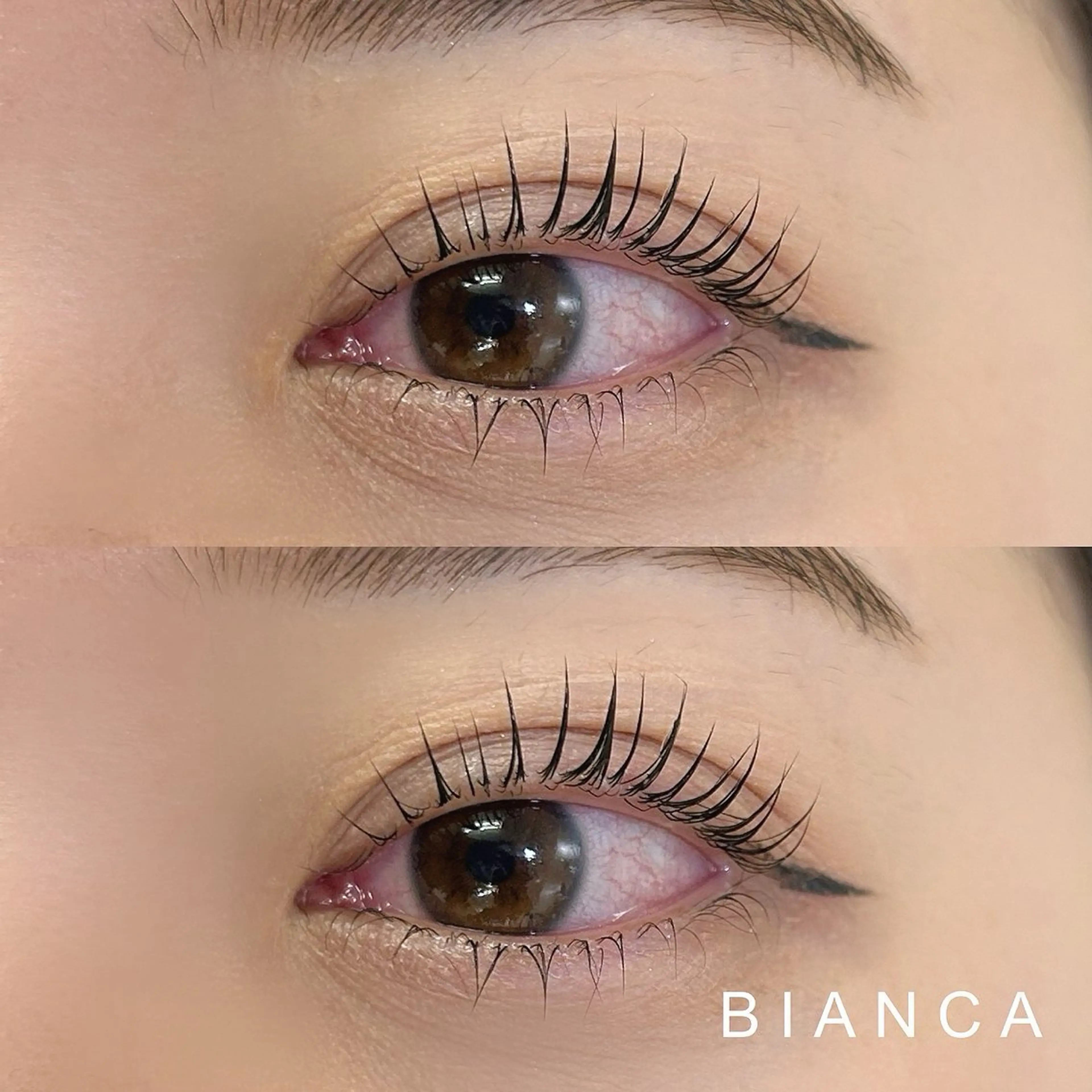 マツエク・マツパ パリジェンヌラッシュリフト マツパ Bianca 🌺SUZUKIのマツエク・マツパデザイン