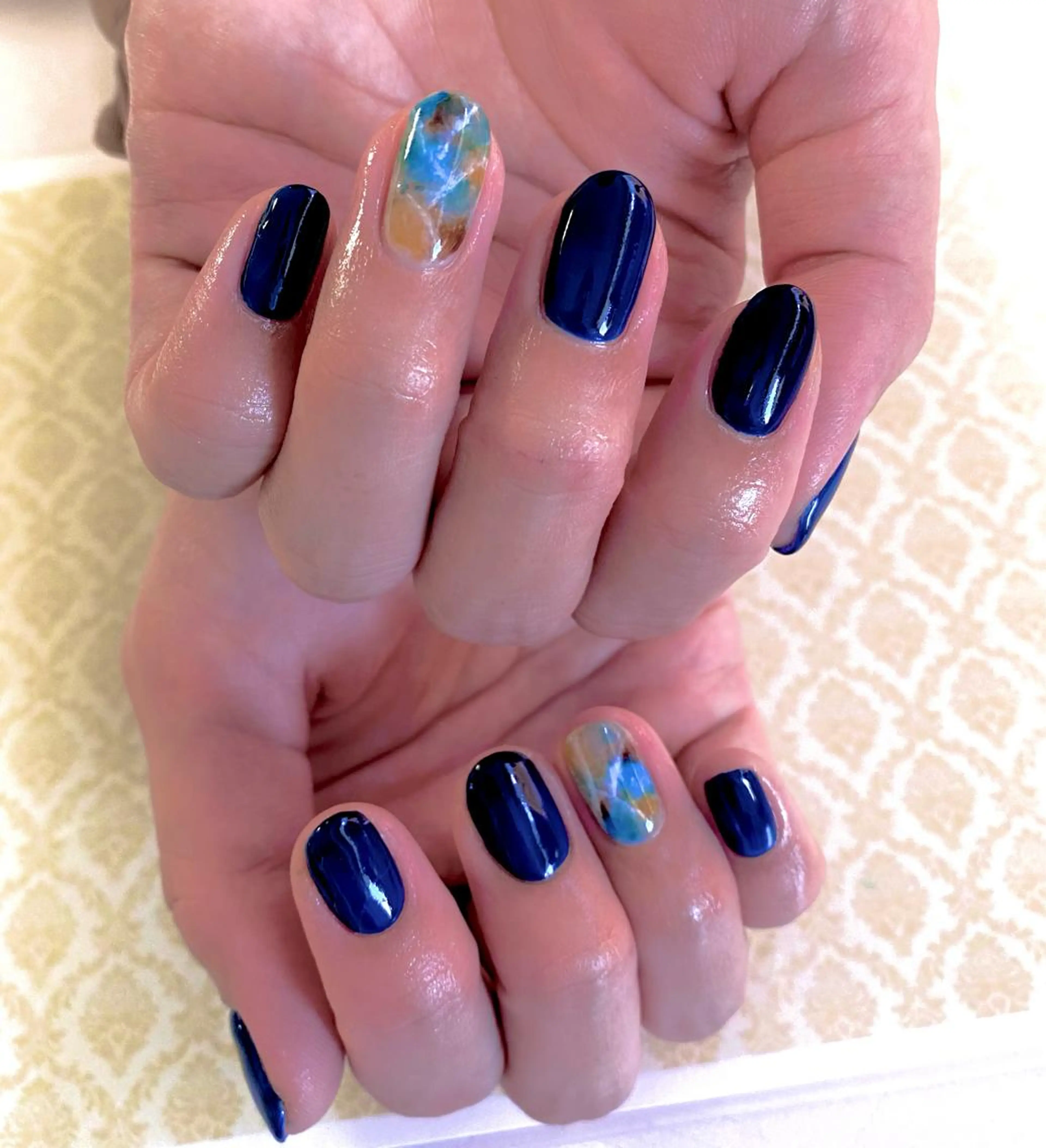 ネイル ニュアンスネイル ワンカラーネイル AlohaKapi所属・AlohaKapi Kazueのネイルデザイン