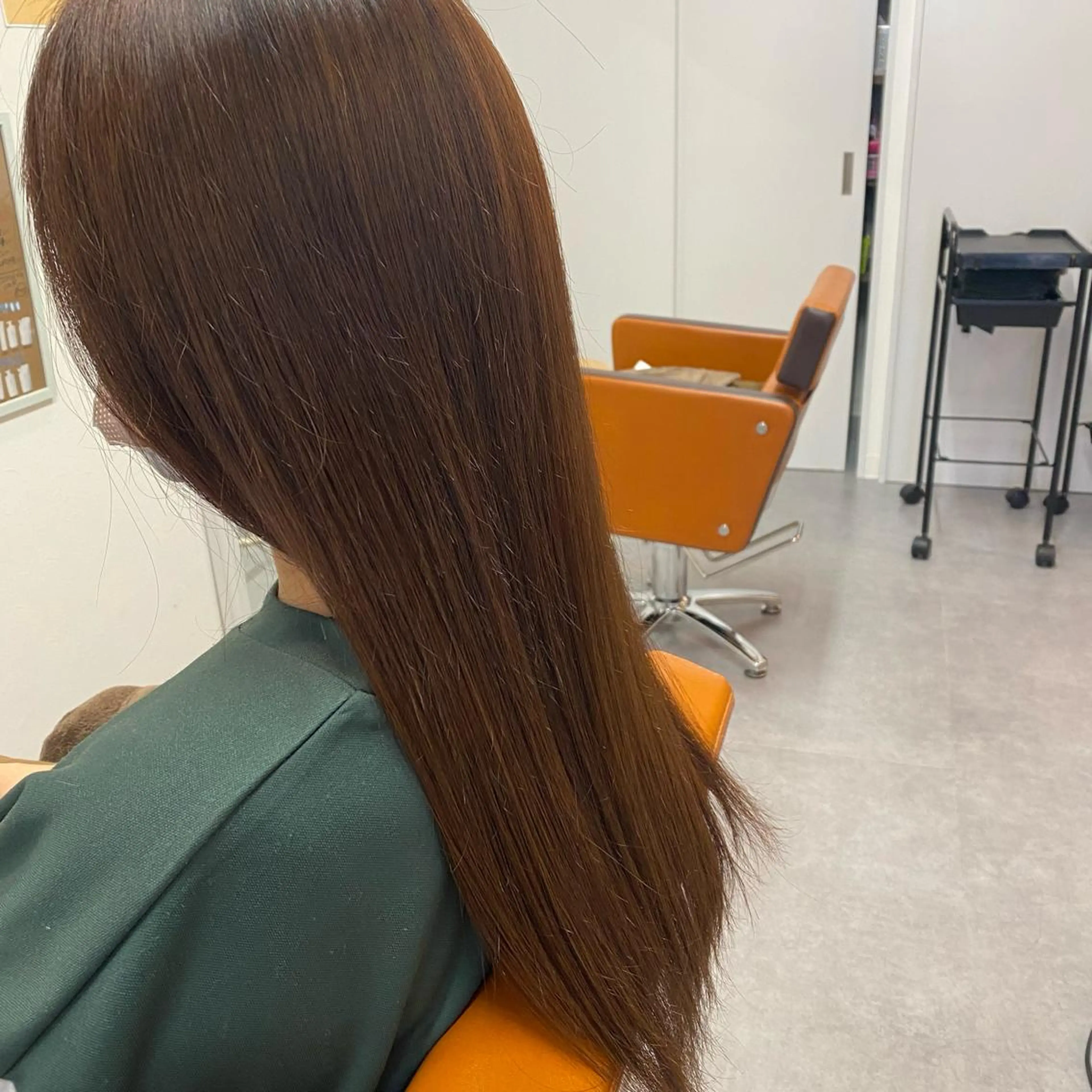 セミロング 髪質改善 トリートメント 大田 留衣のヘアスタイル