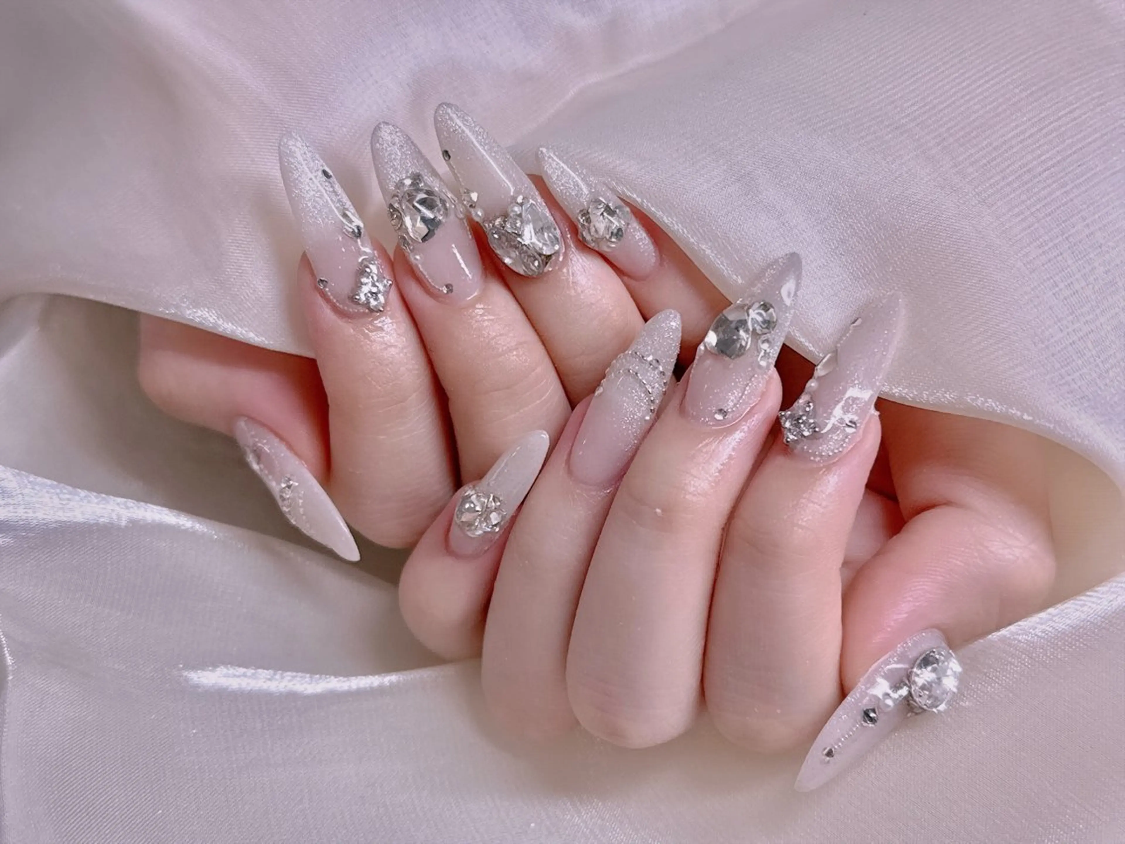 ネイル 長さだし専門店 M2　rikaのネイルデザイン