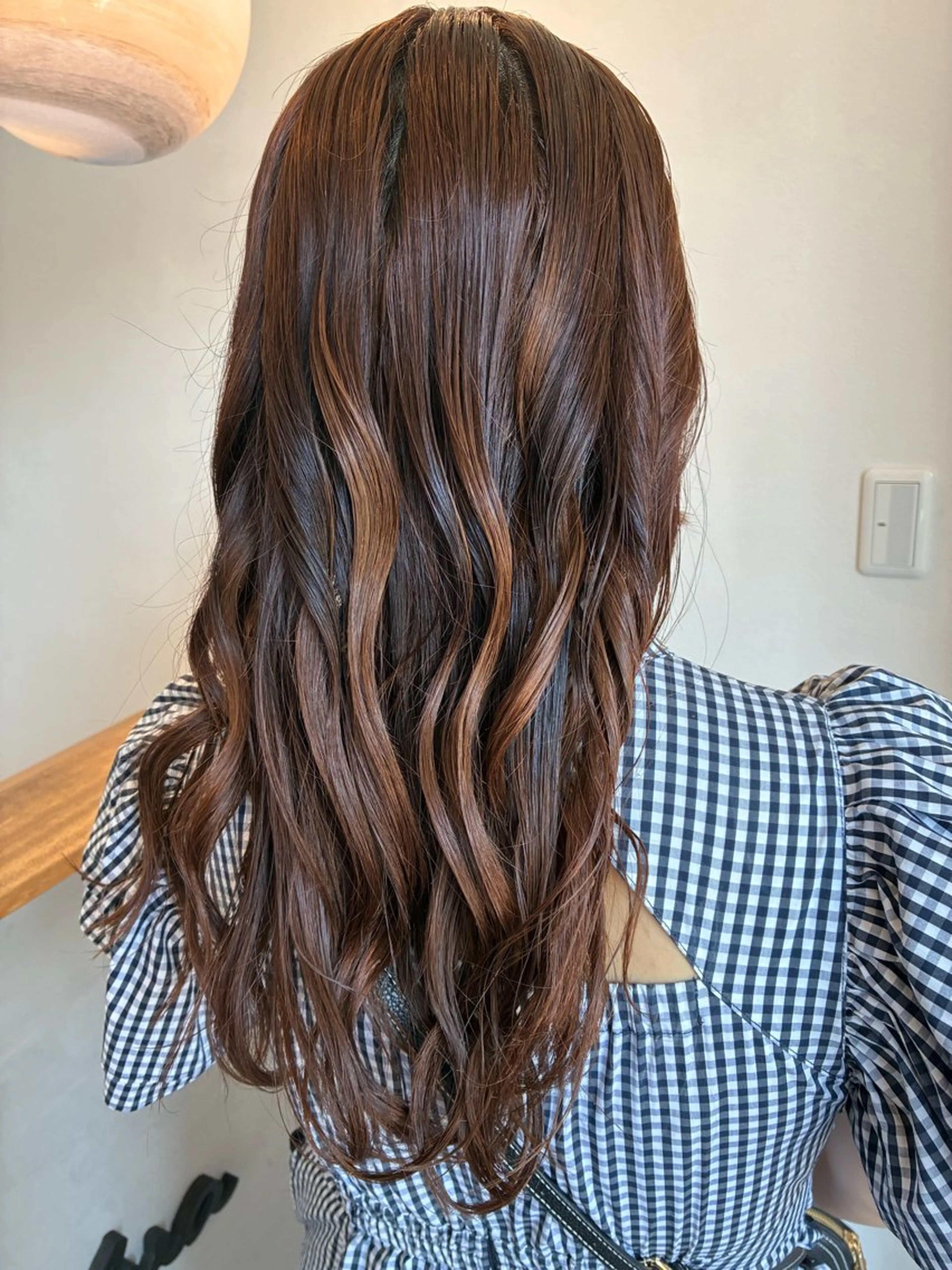 ロング ヘアセット お褒めの口コミ多数✨ 美髪カラー/浦本冴絵のヘアスタイル