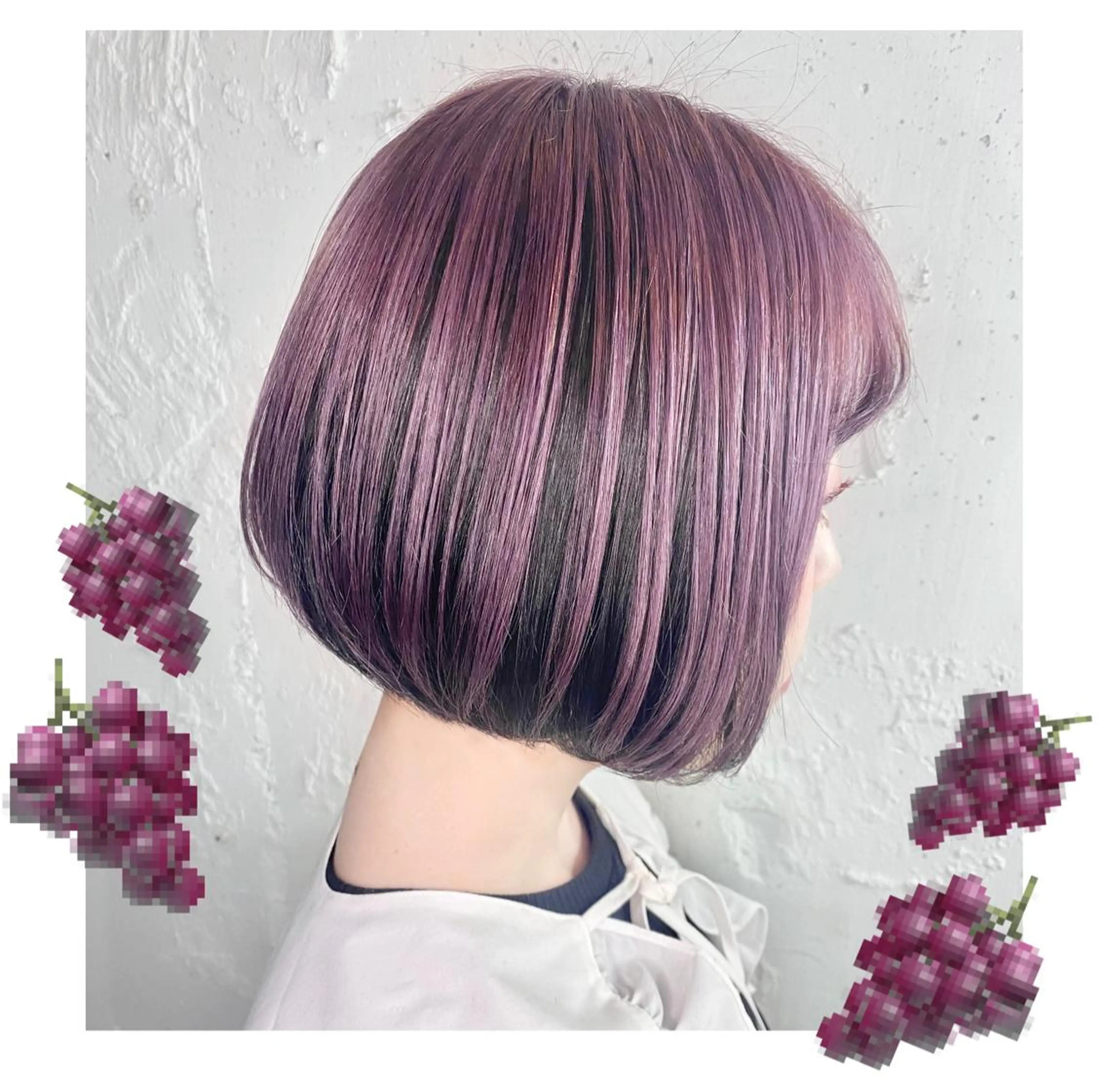 ショート カラー TSUNO🦖 派手髪/オタク美容師のヘアスタイル