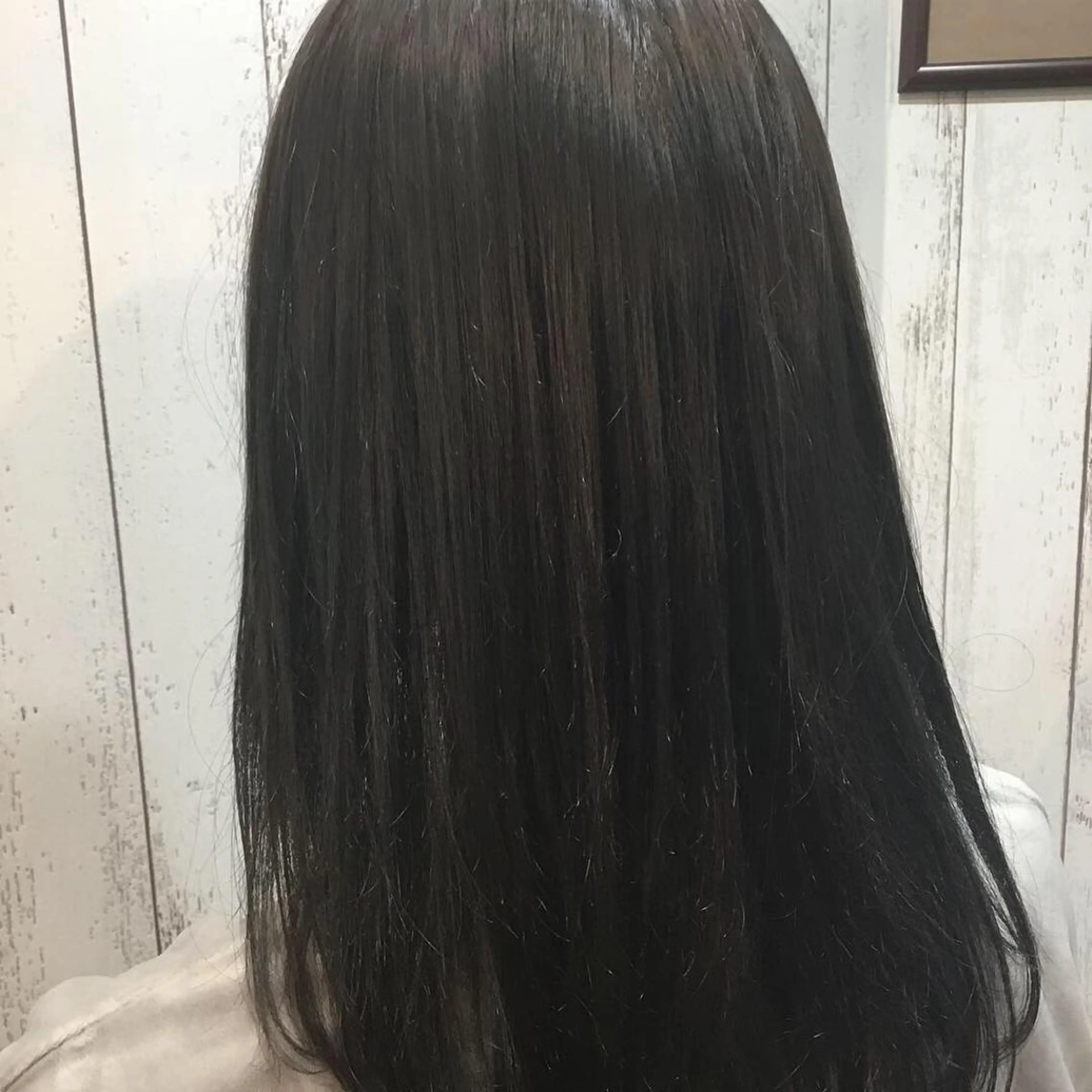 セミロング カラー 金崎 新吾のヘアスタイル