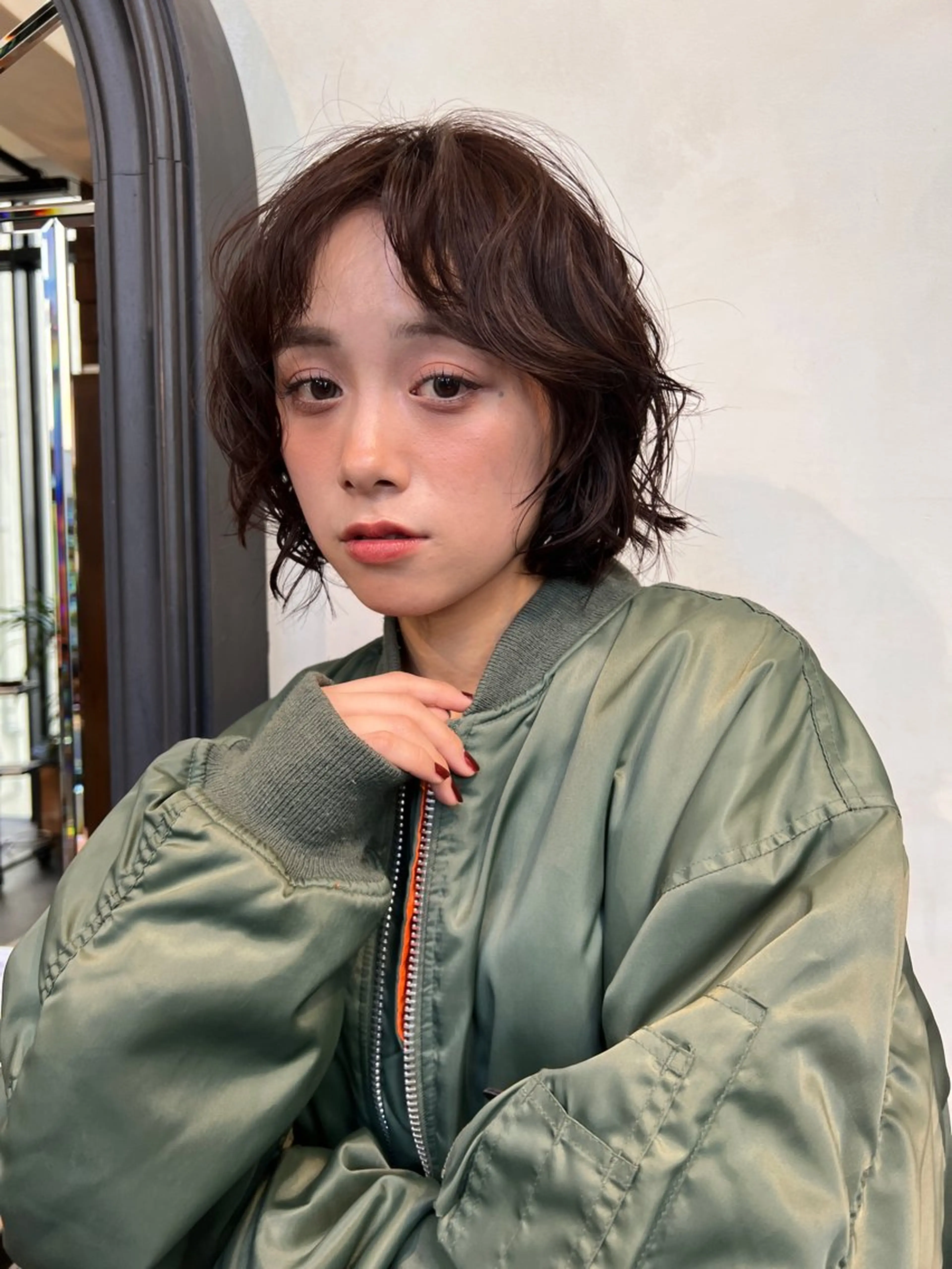 ショート パーマ MINX中村 公亮/デザインパーマのヘアスタイル