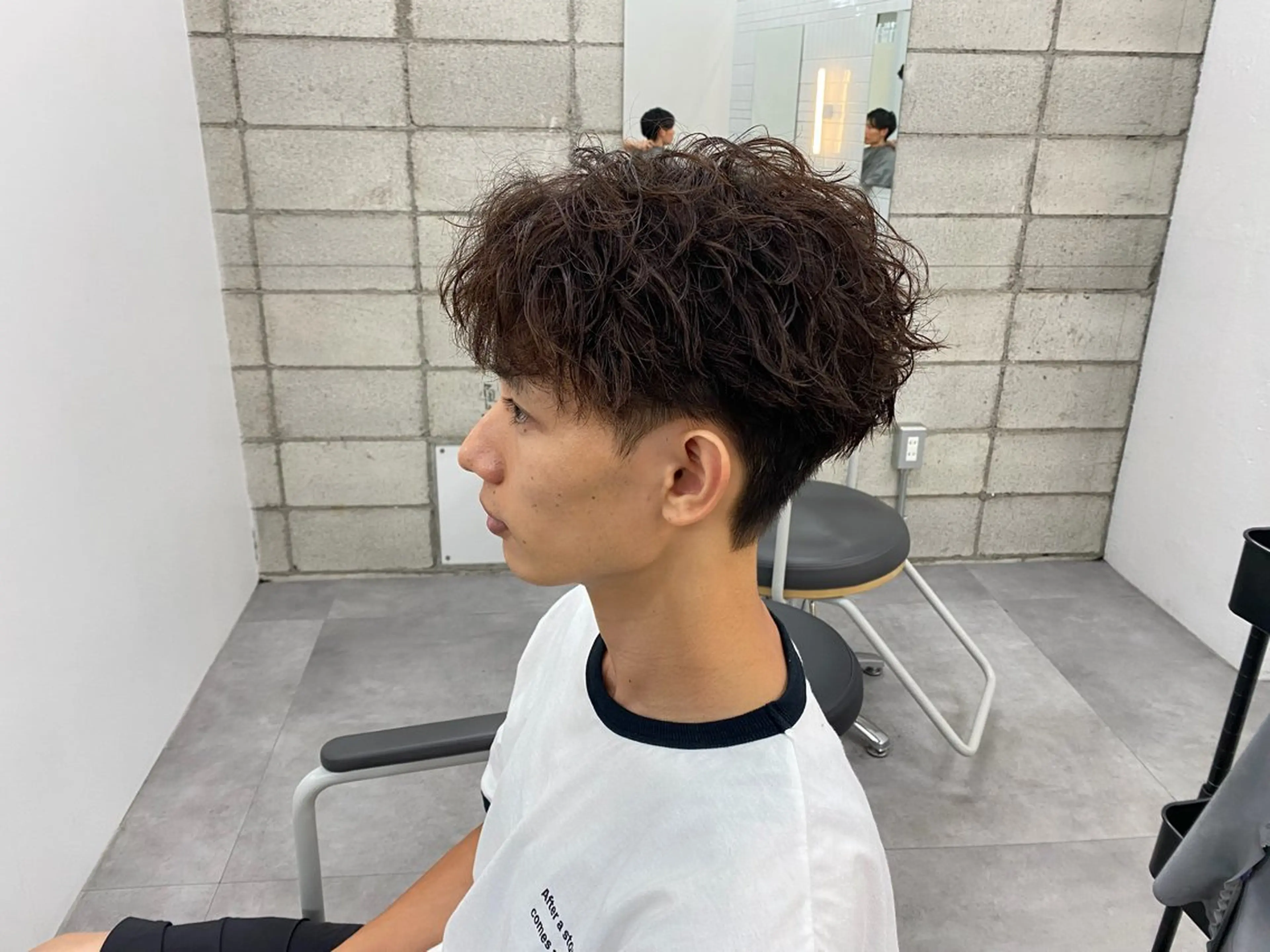 パーマ メンズ メンズパーマ ツイストスパイラルパーマ スパイラルパーマ カット パーマ メンズパーマ外屋敷 航のヘアスタイル