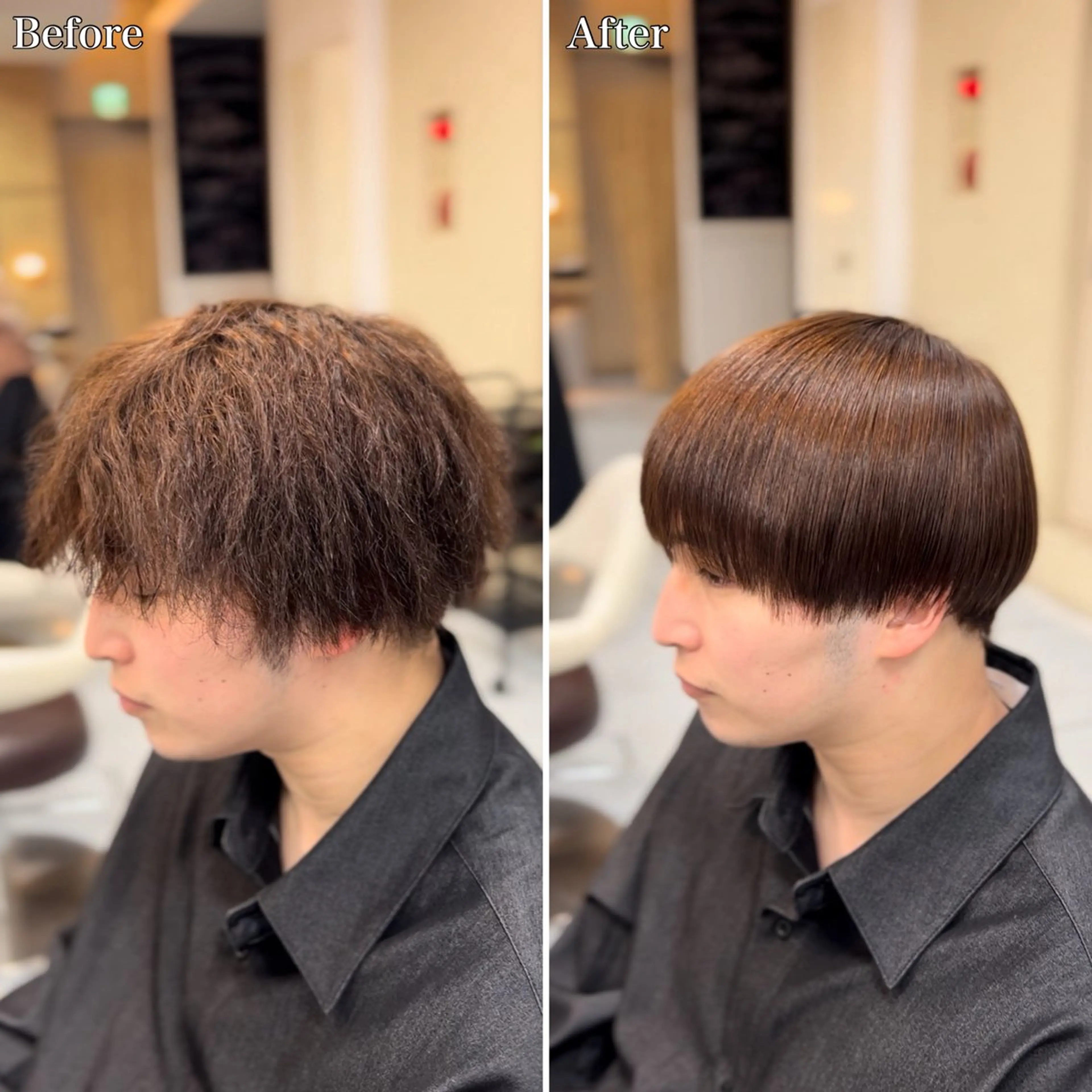 ショート パーマ メンズ 縮毛矯正 🔮メンズ縮毛矯正 メンズパーマ💎竹永のヘアスタイル