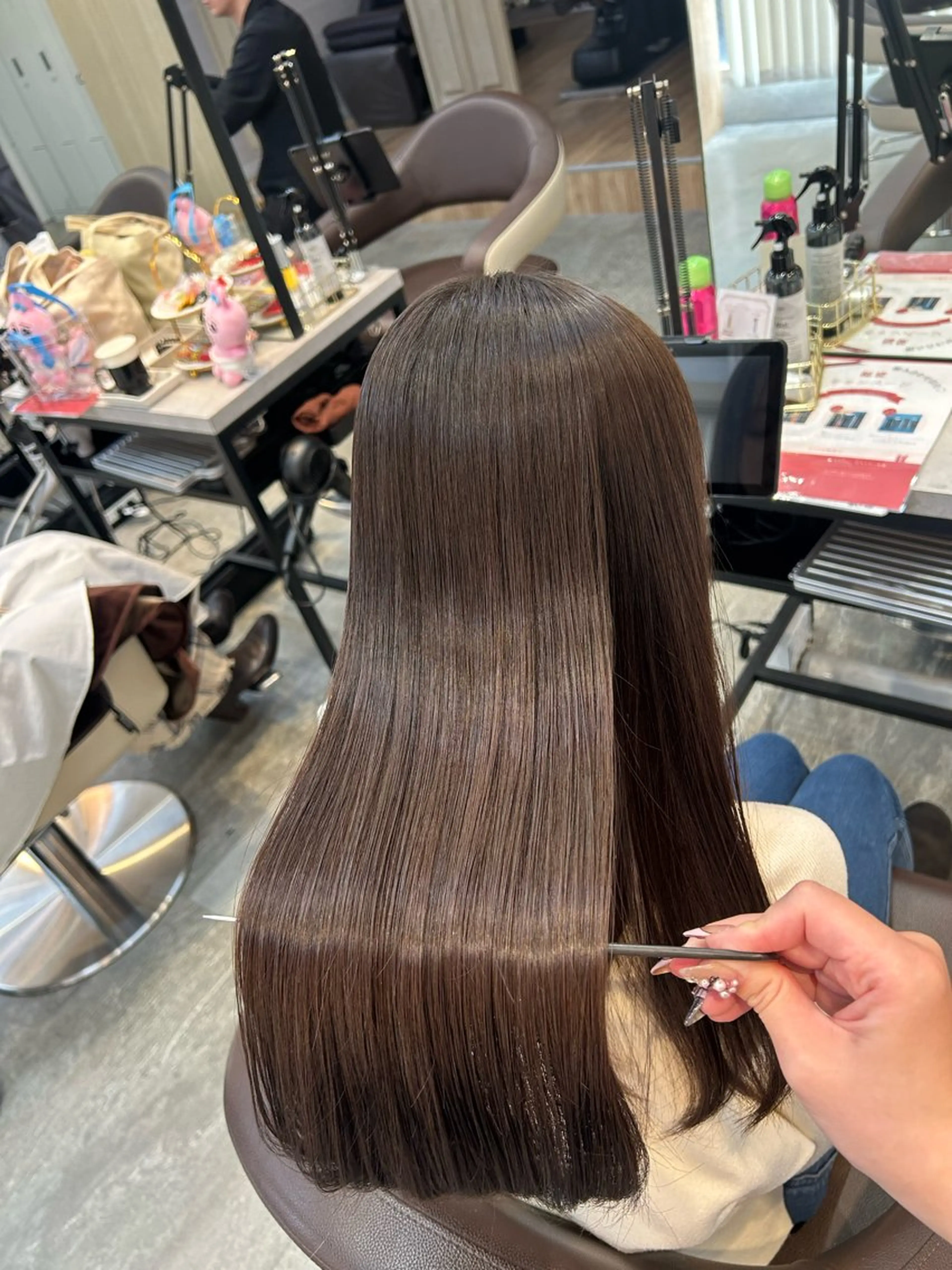 カラー カット ヘアカラー トリートメント 愛されハイトーン 🍓YURINAのヘアスタイル