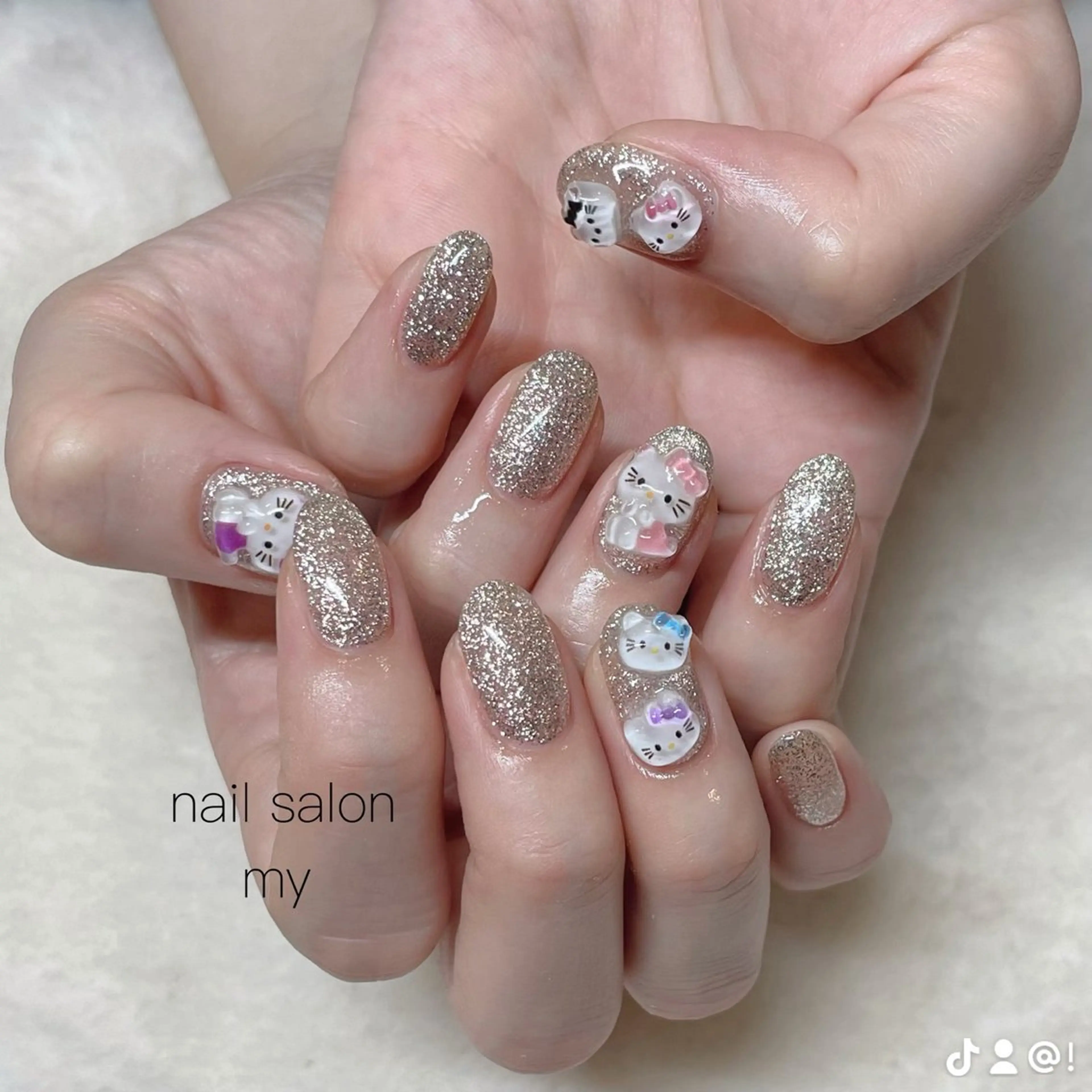 ネイル 韓国ネイル ニュアンスネイル ワンホンネイル Nail salon MY所属・NailSalon MYのネイルデザイン