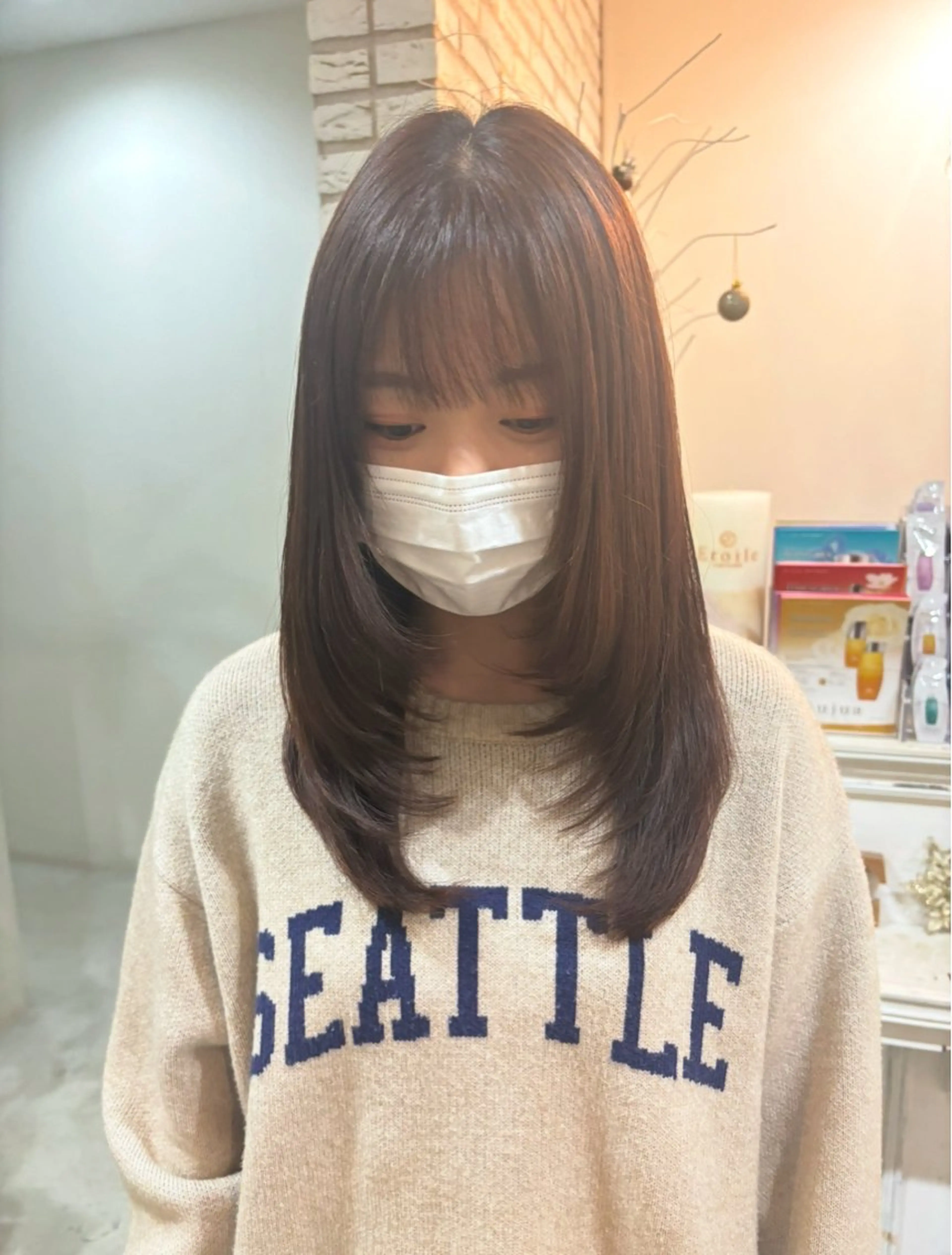 ロング レイヤー×髪質改善 hinanoのヘアスタイル