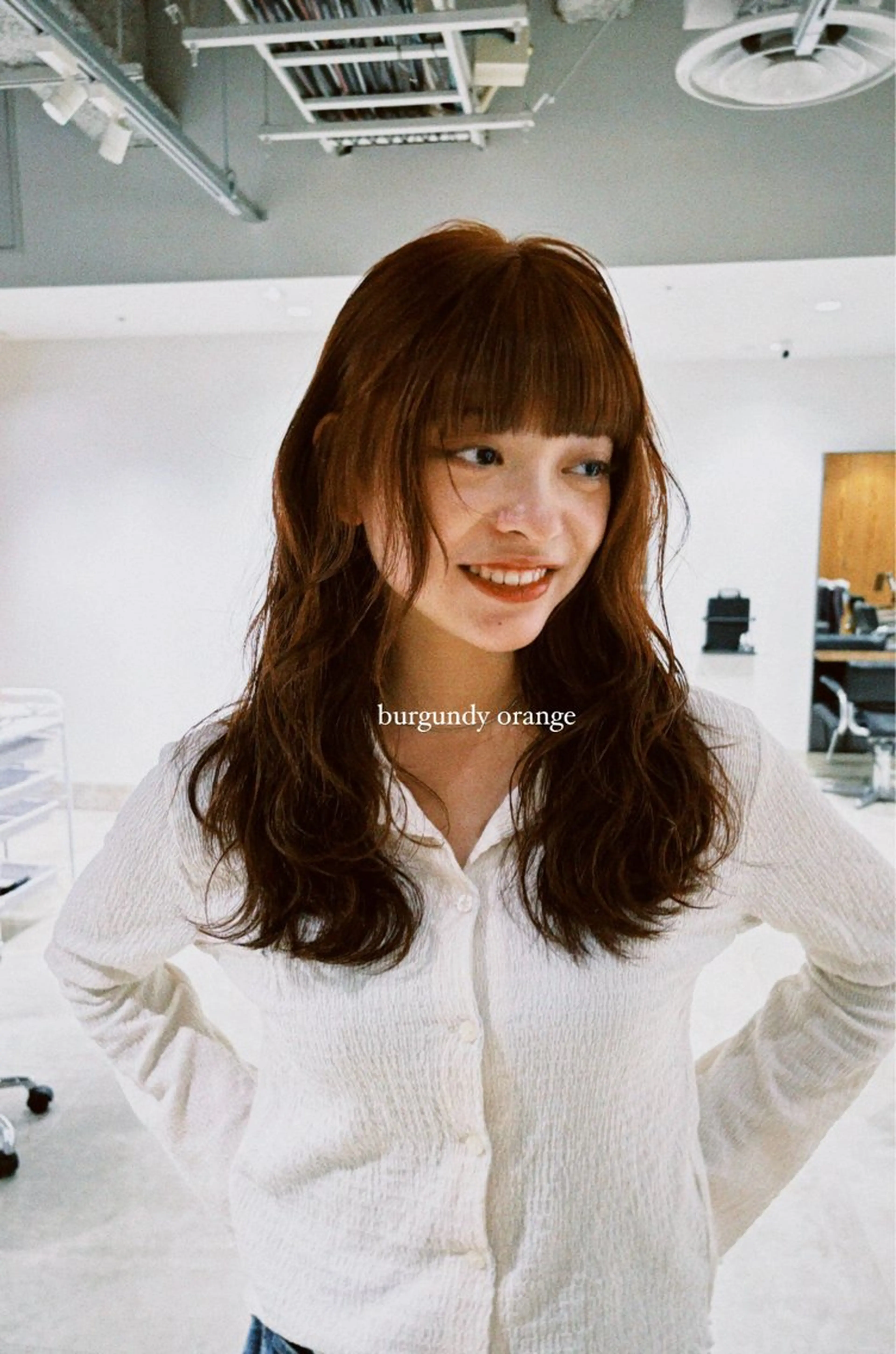 セミロング カラー 🟧オシャレ女子多数 アツシ🟧のヘアスタイル