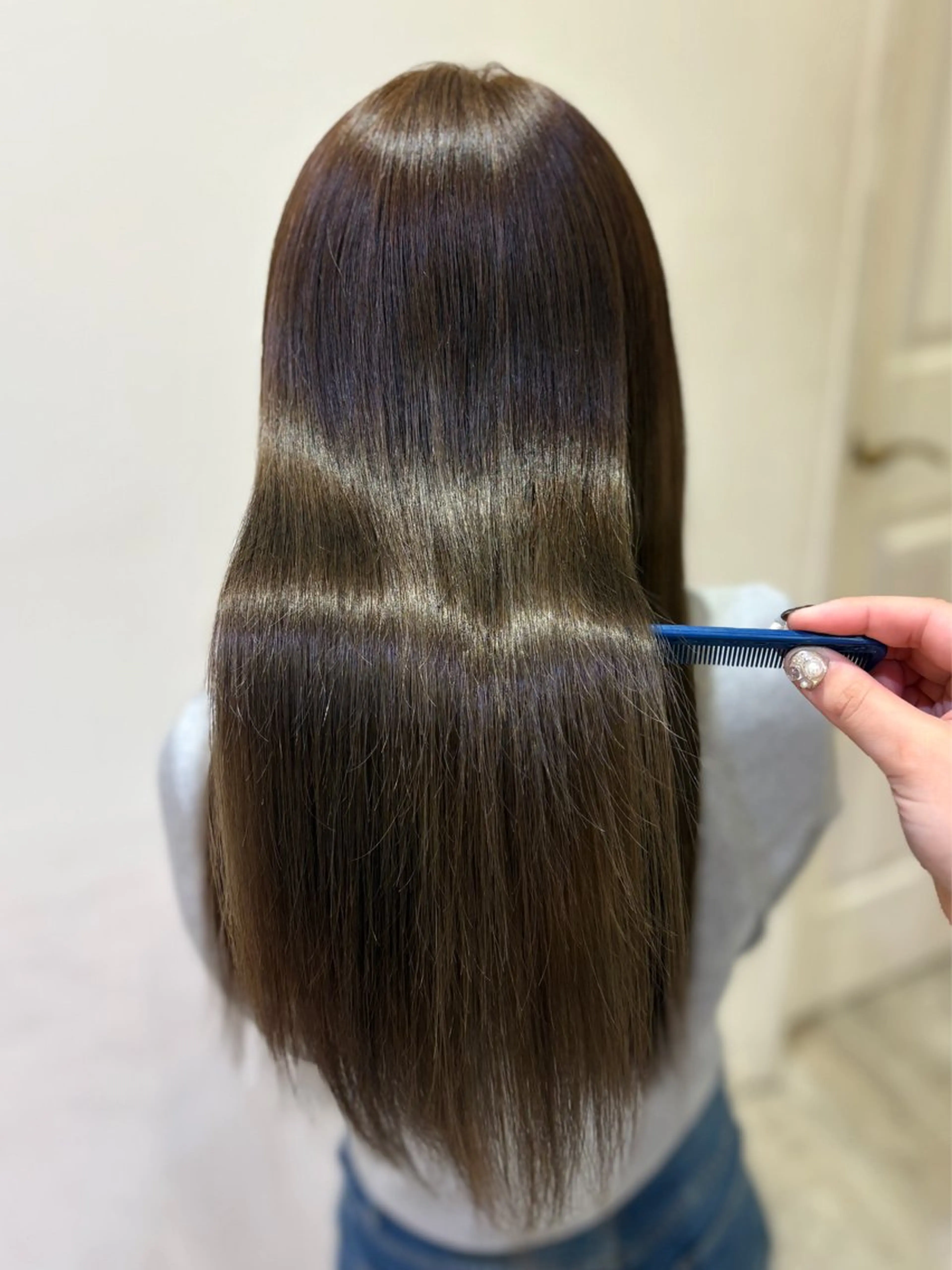 ロング カラー 💙mai🫧 縮毛矯正・ハイライトのヘアスタイル