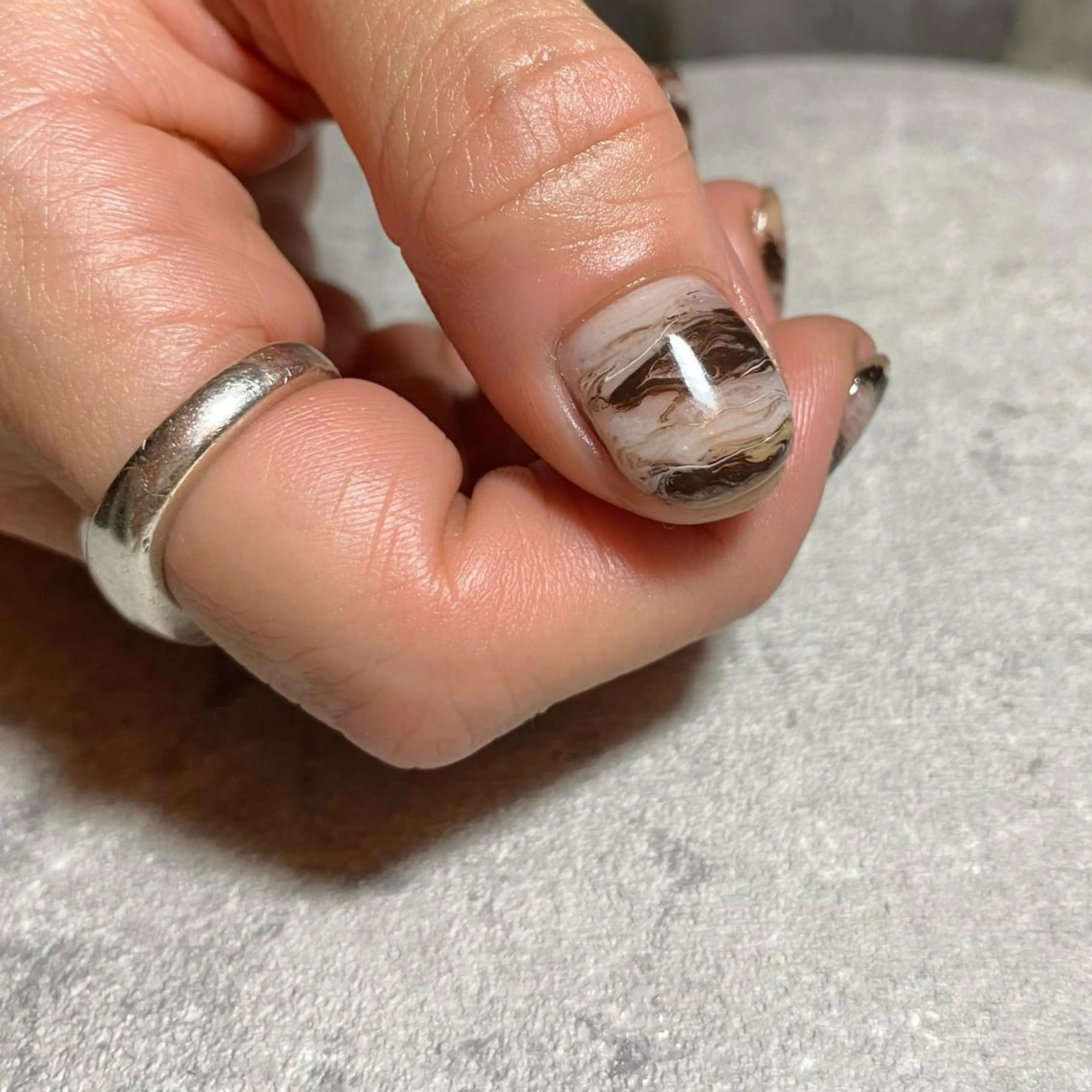 ネイル アートネイル ニュアンスネイル 春ネイル 夏ネイル ハンドネイル 山田 貴子のネイルデザイン